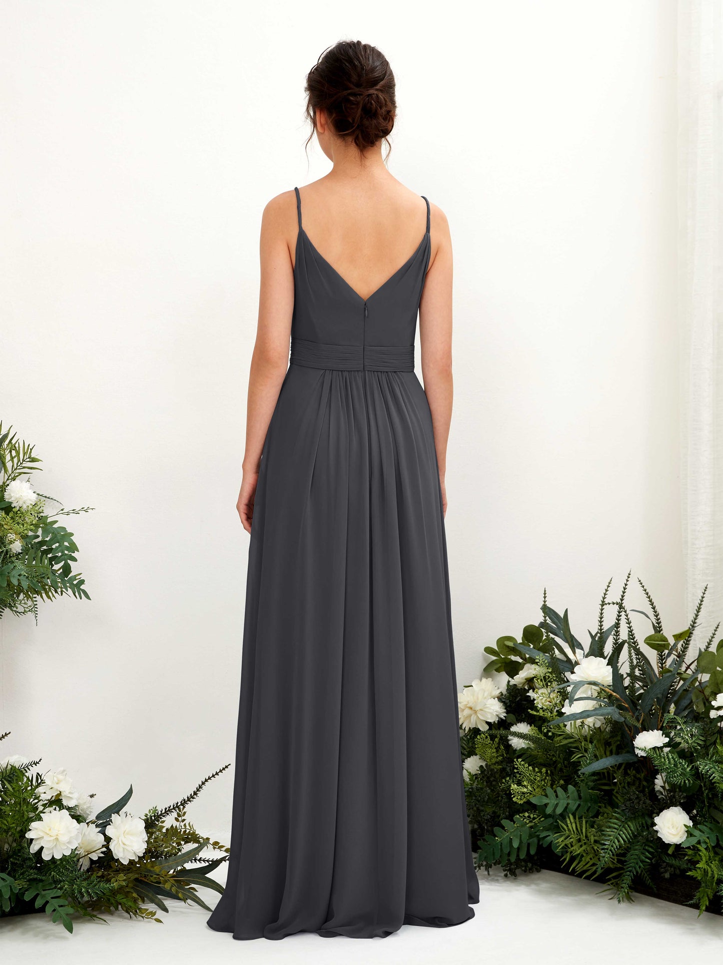 Dira Pewter Sleeveless Maxi Dress