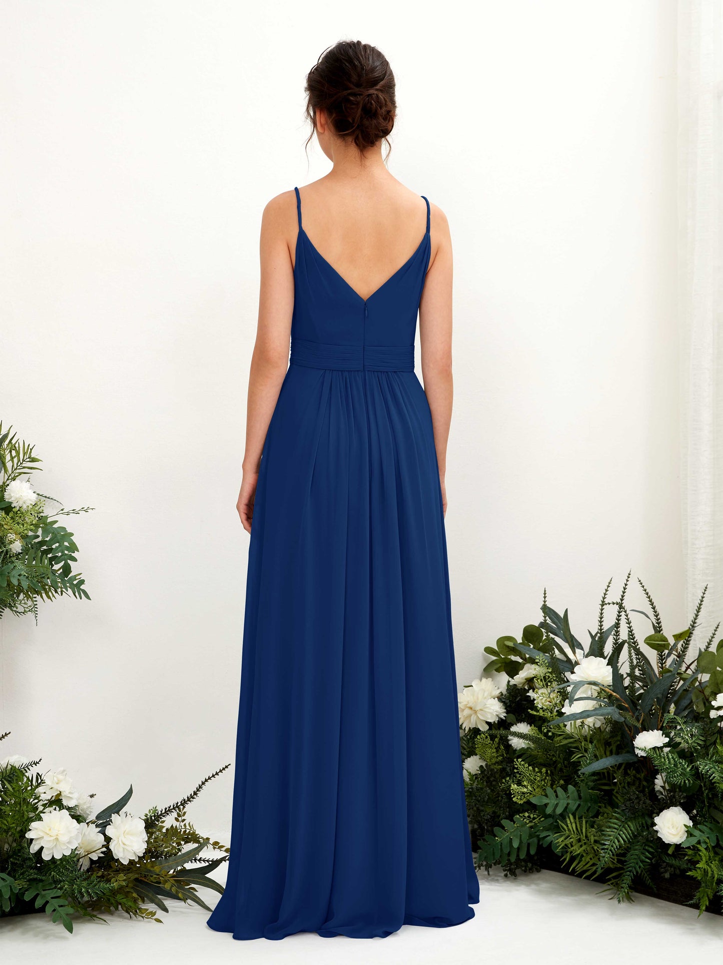 Dira Royal Blue Sleeveless Maxi Dress