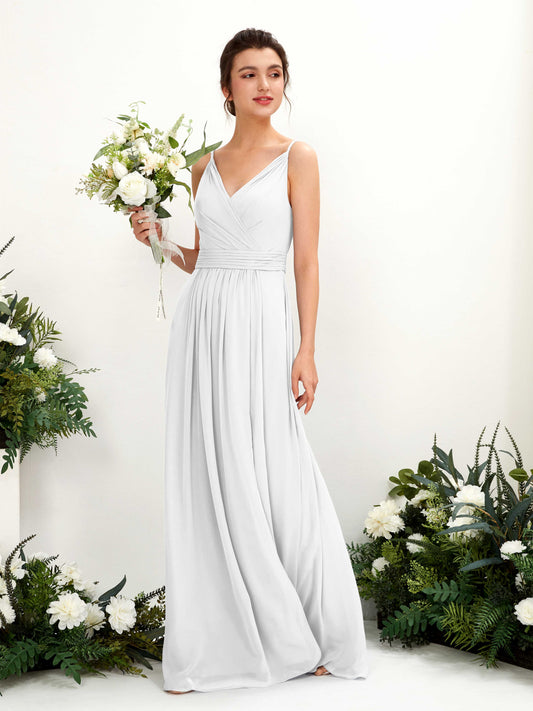 Dira White Sleeveless Maxi Dress