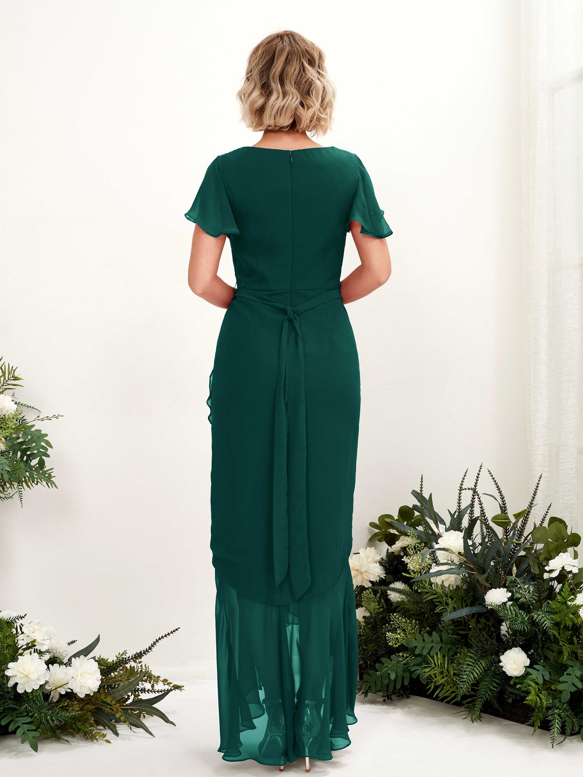 Eartha Dark Emerald Maxi Dress