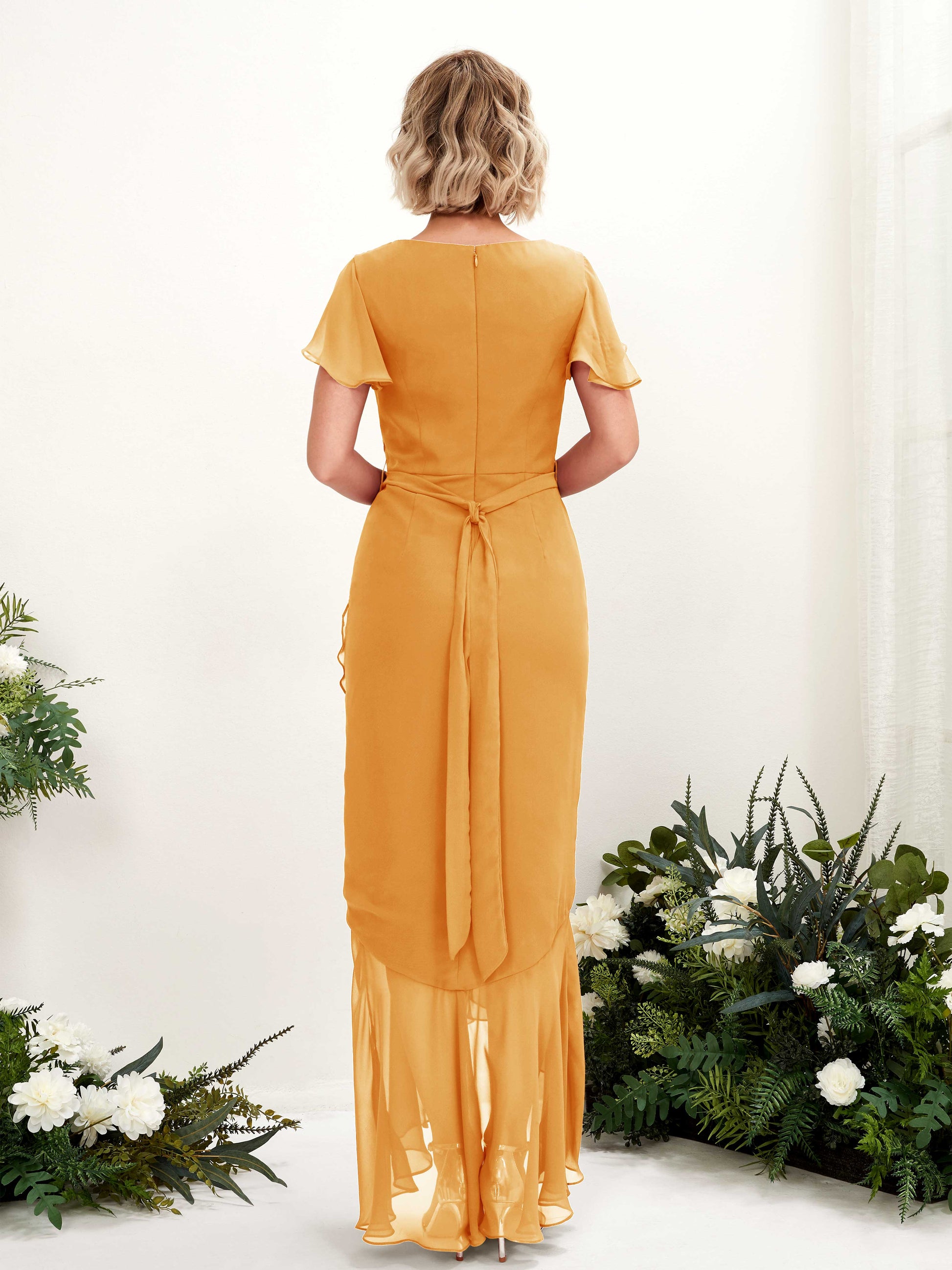 Eartha Mango Maxi Dress