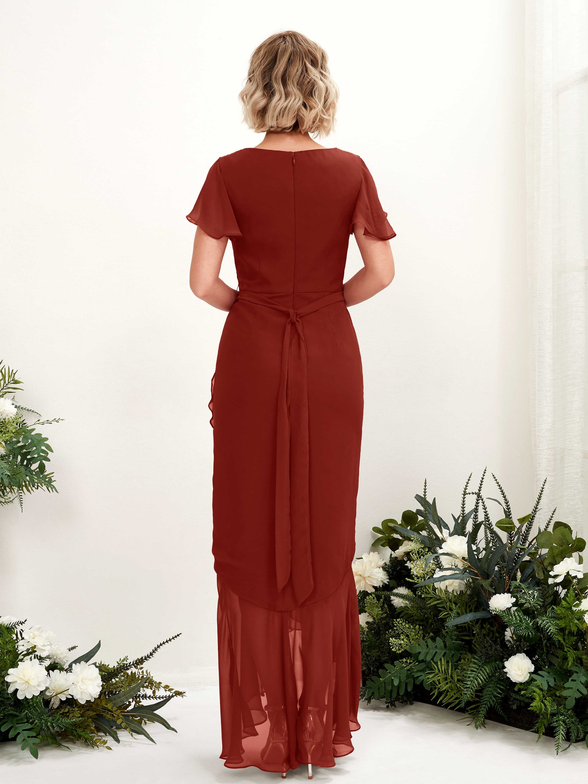 Eartha Rust Maxi Dress