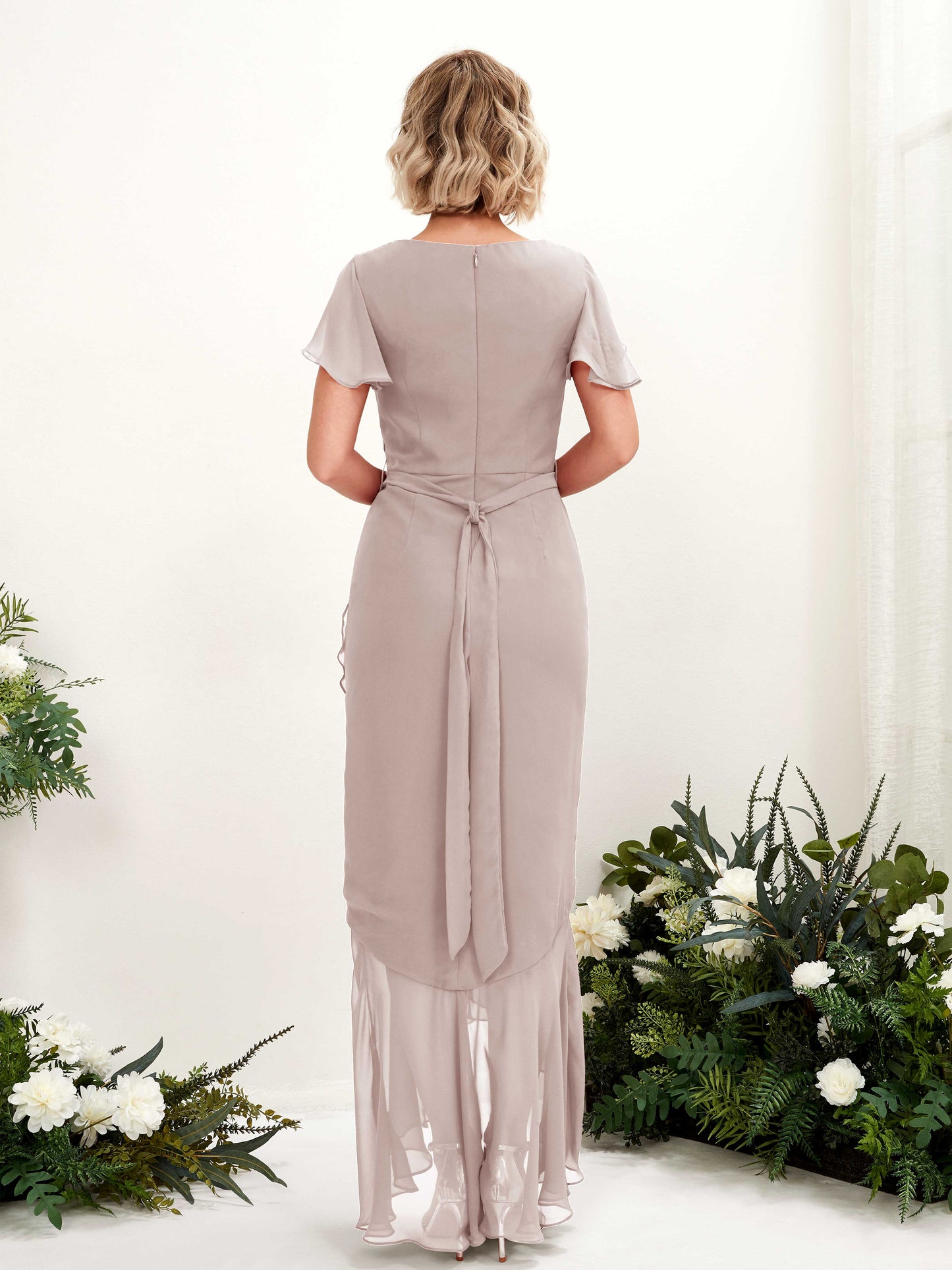 Eartha Taupe Maxi Dress