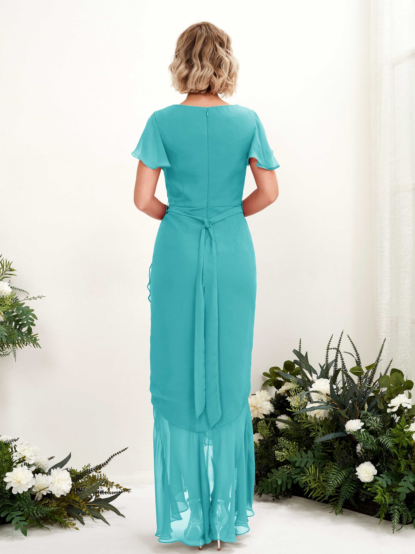 Eartha Turquoise Maxi Dress