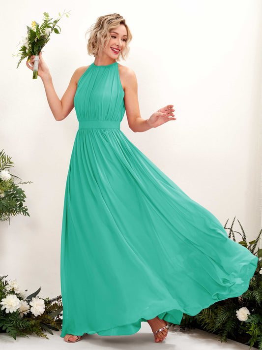 Eden Tiffany Halter Maxi Dress