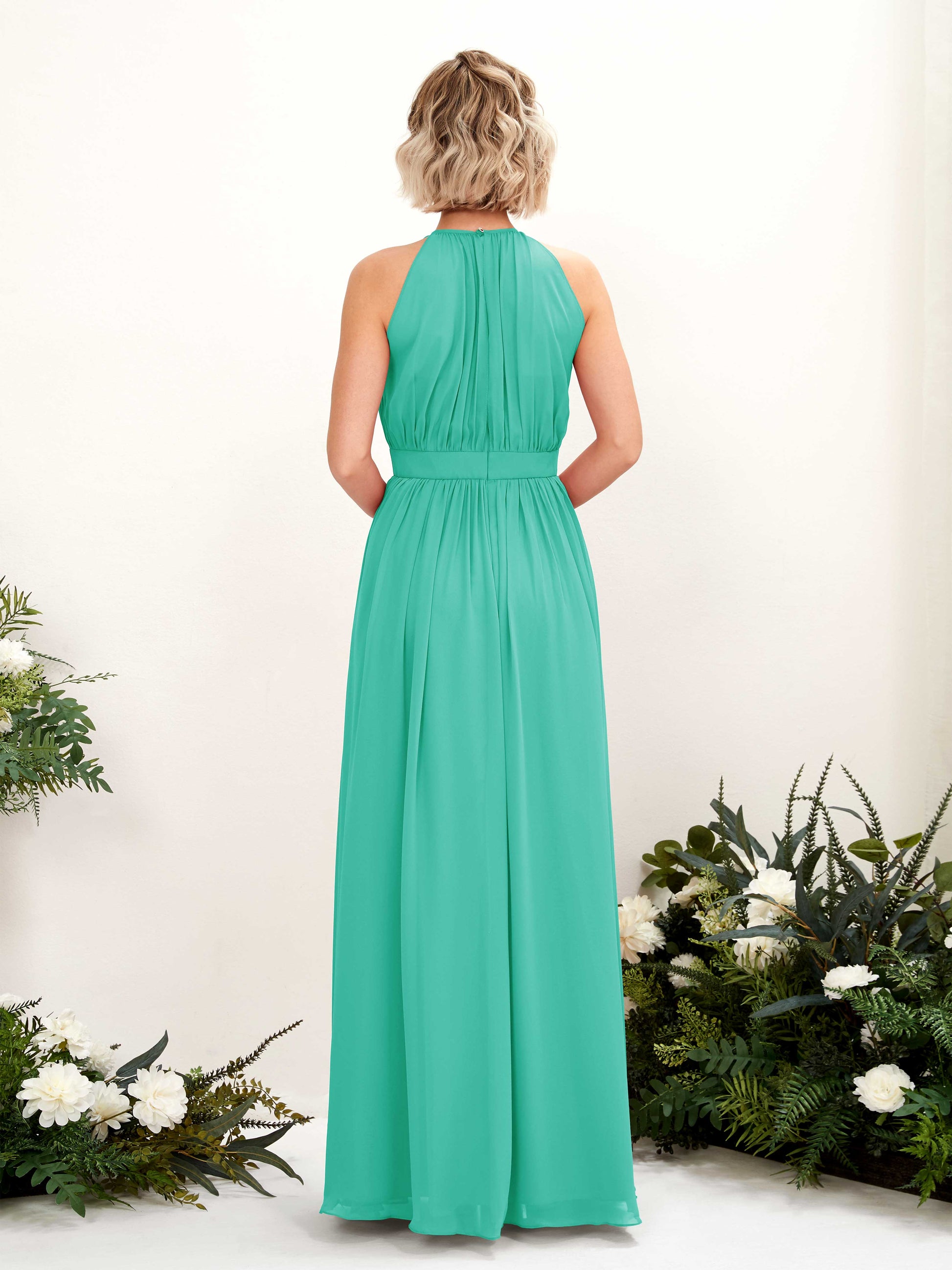 Eden Tiffany Halter Maxi Dress