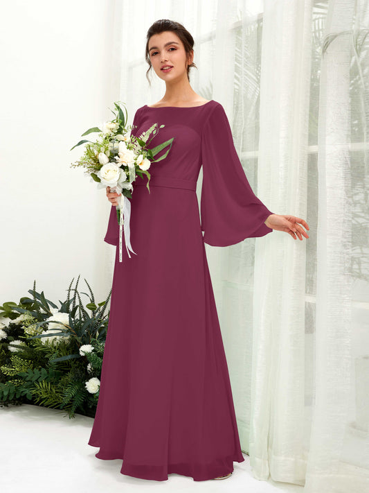 Elie Chianti Long Sleeve Maxi Dress