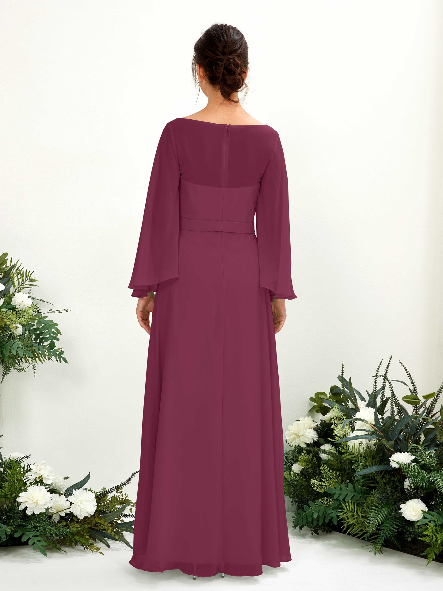 Elie Chianti Long Sleeve Maxi Dress