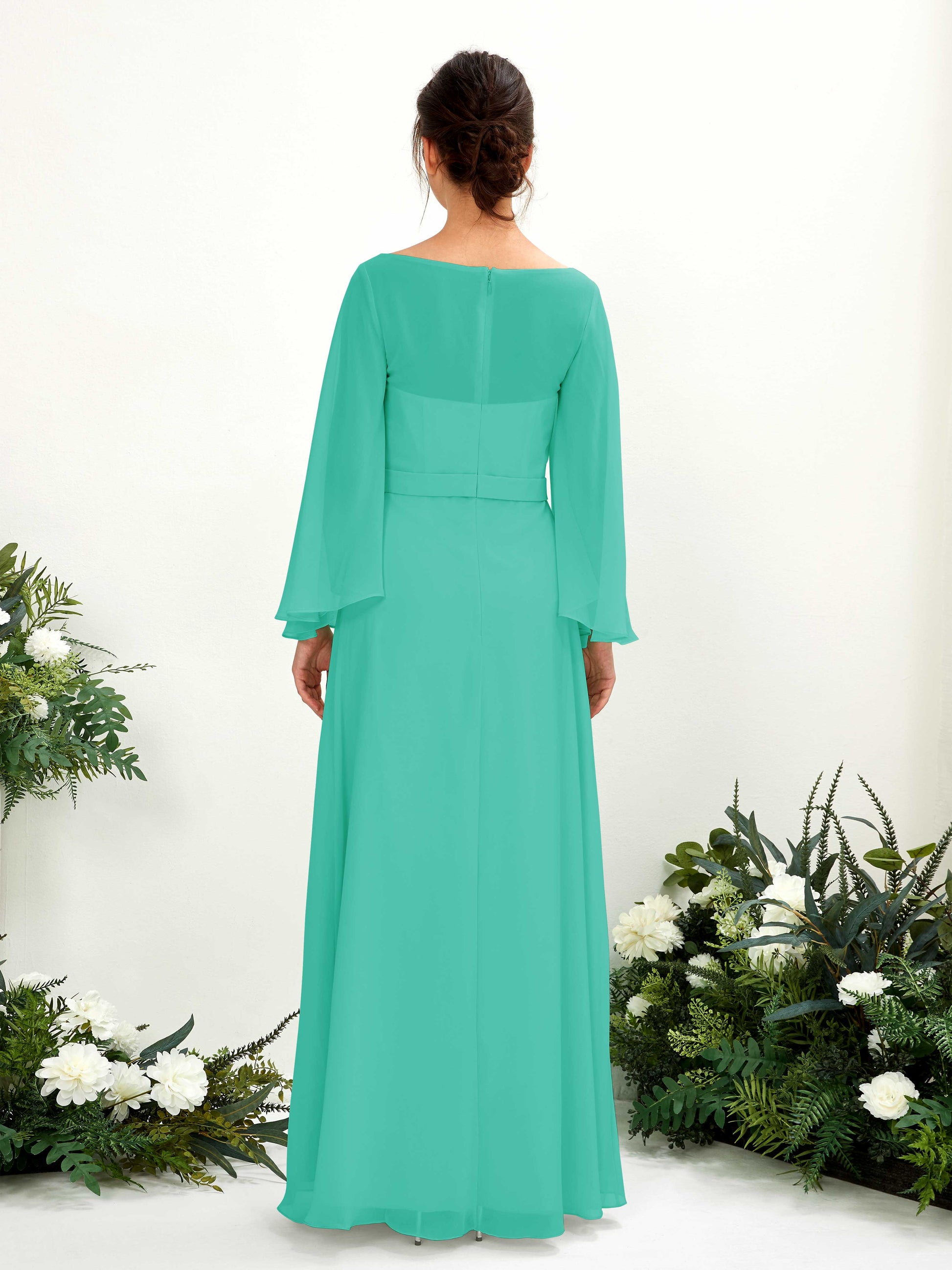 Elie Tiffany Long Sleeve Maxi Dress