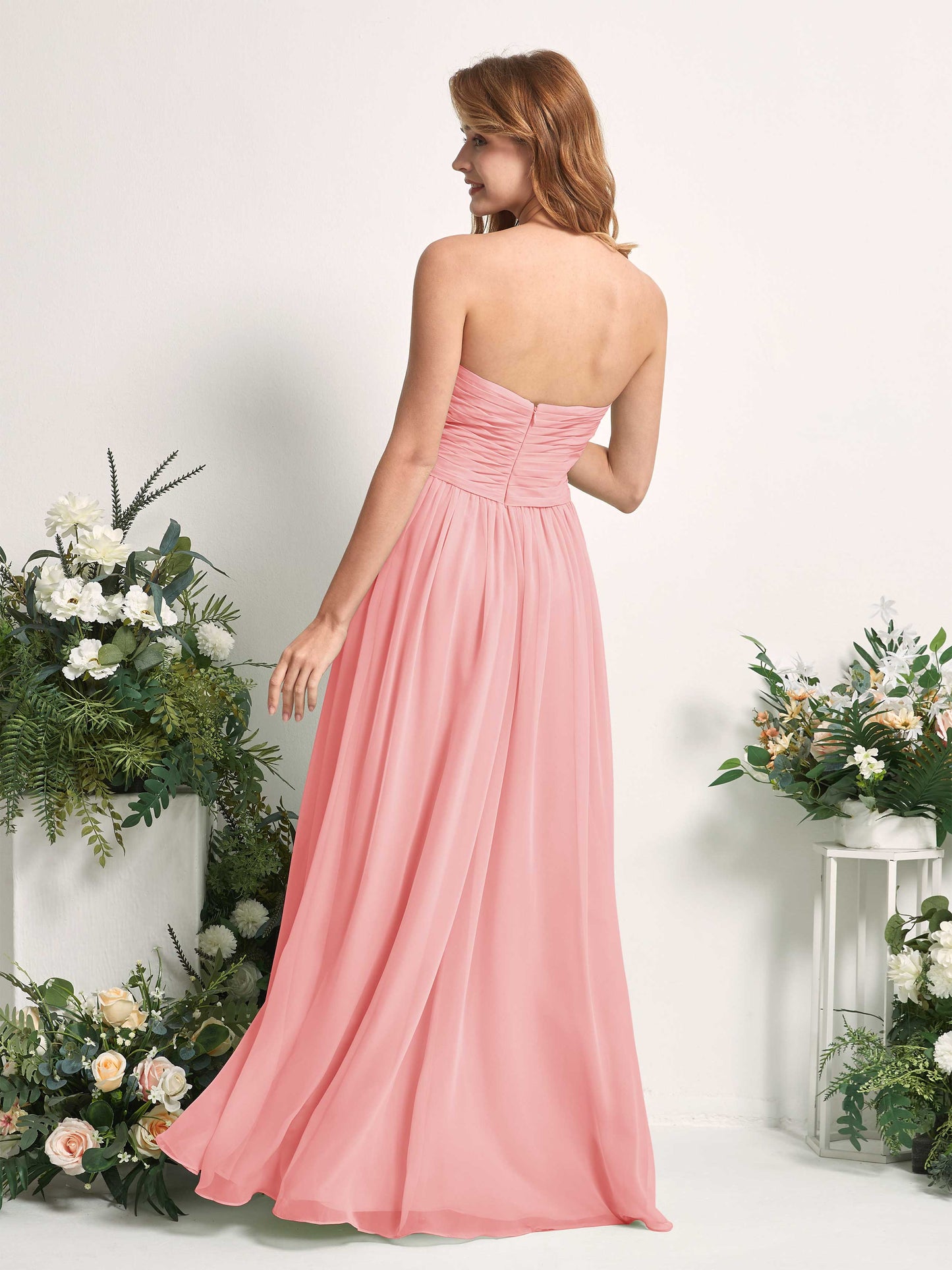 Elma Ballet Pink Sleeveless Maxi Dress