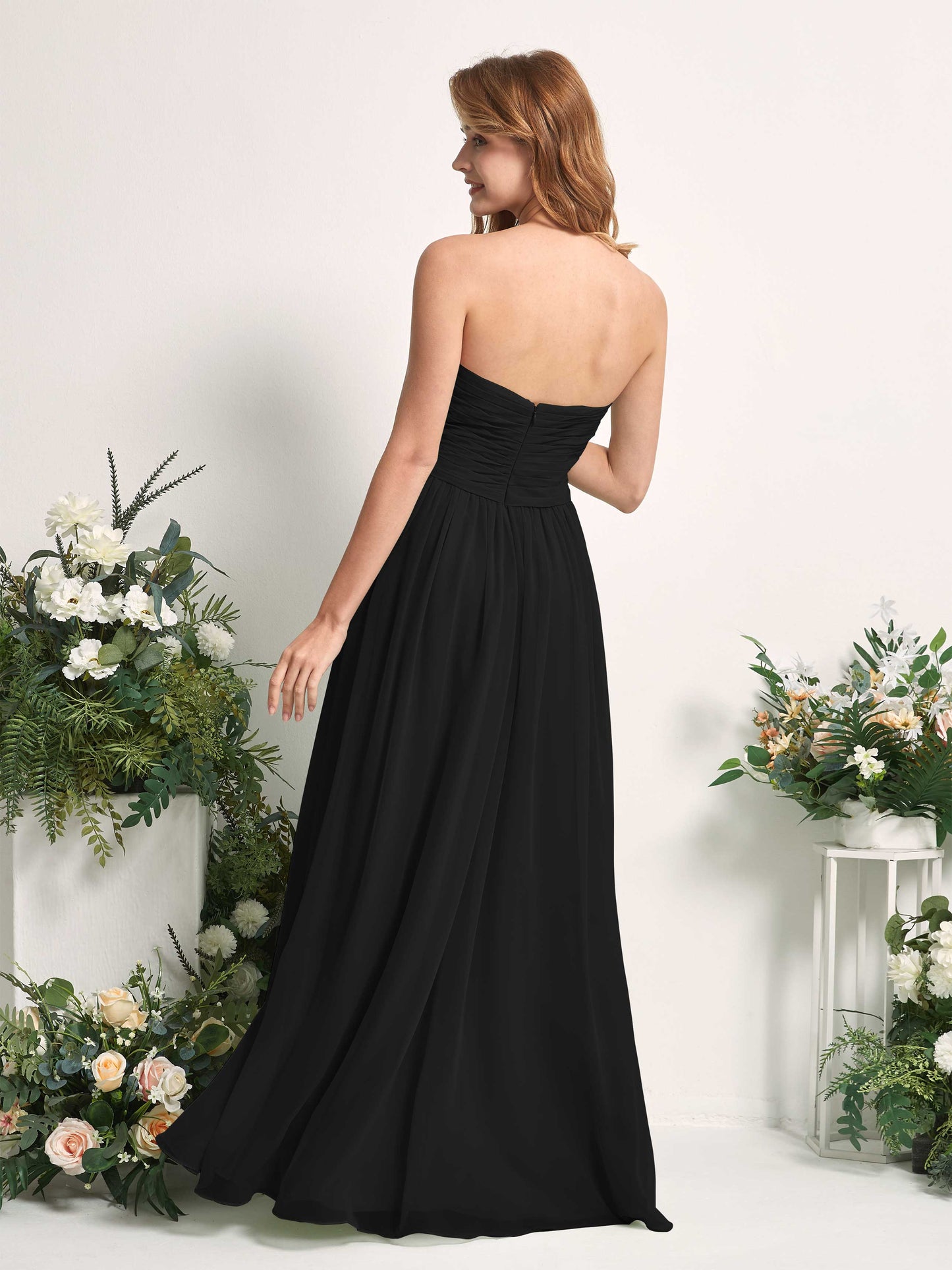 Elma Black Sleeveless Maxi Dress