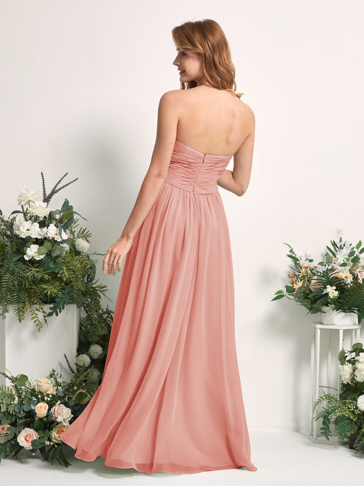 Elma Champagne Rose Sleeveless Maxi Dress