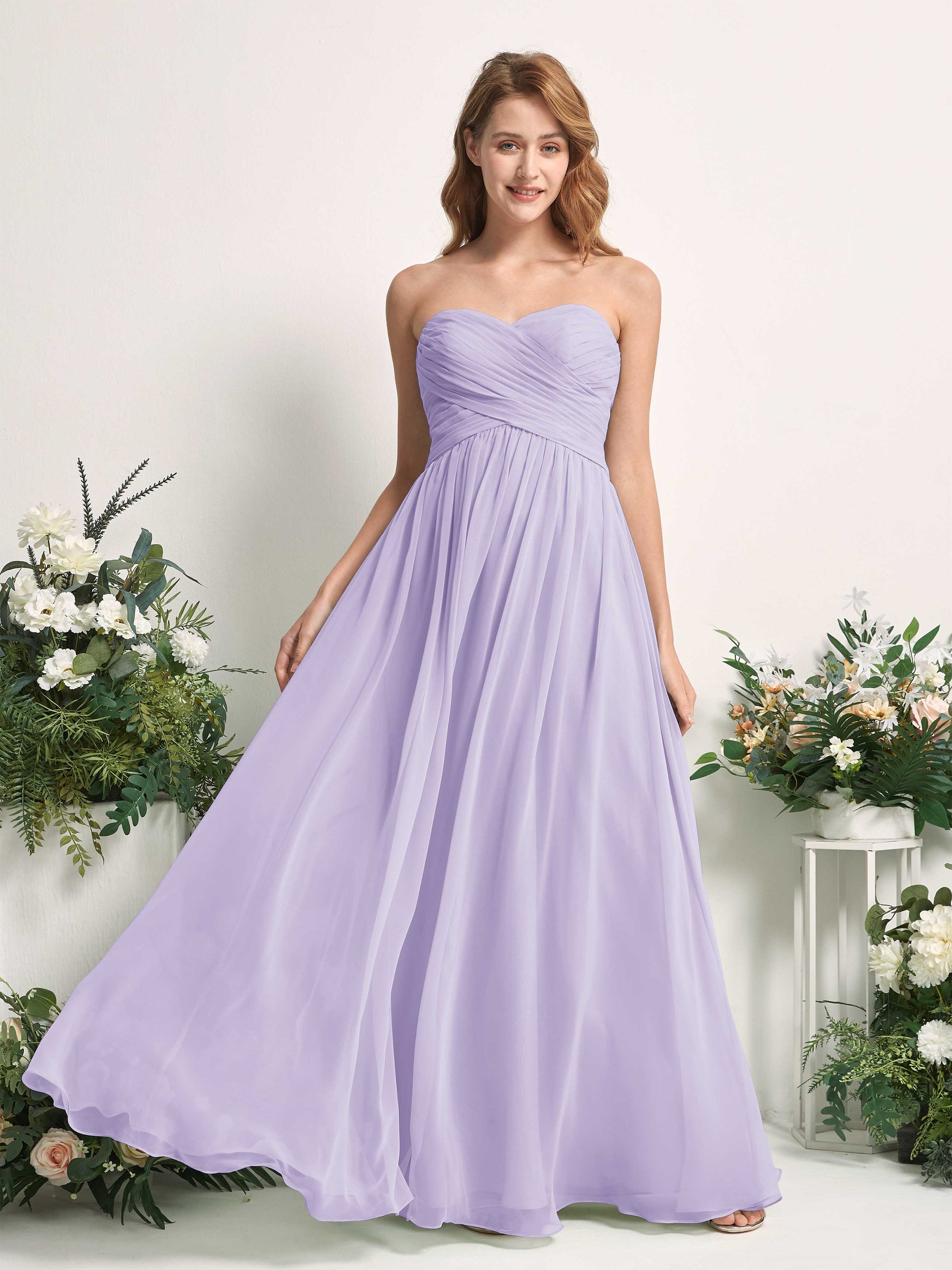 Elma Lilac Sleeveless Maxi Dress