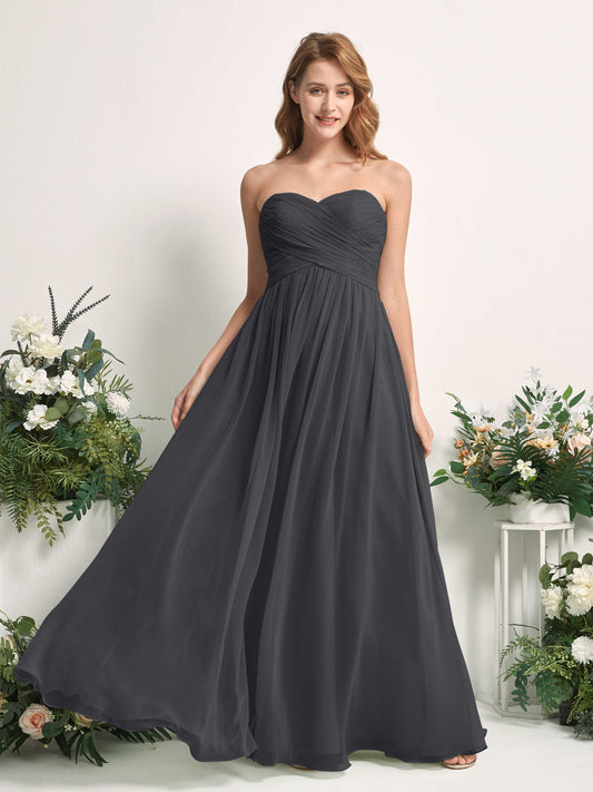 Elma Pewter Sleeveless Maxi Dress