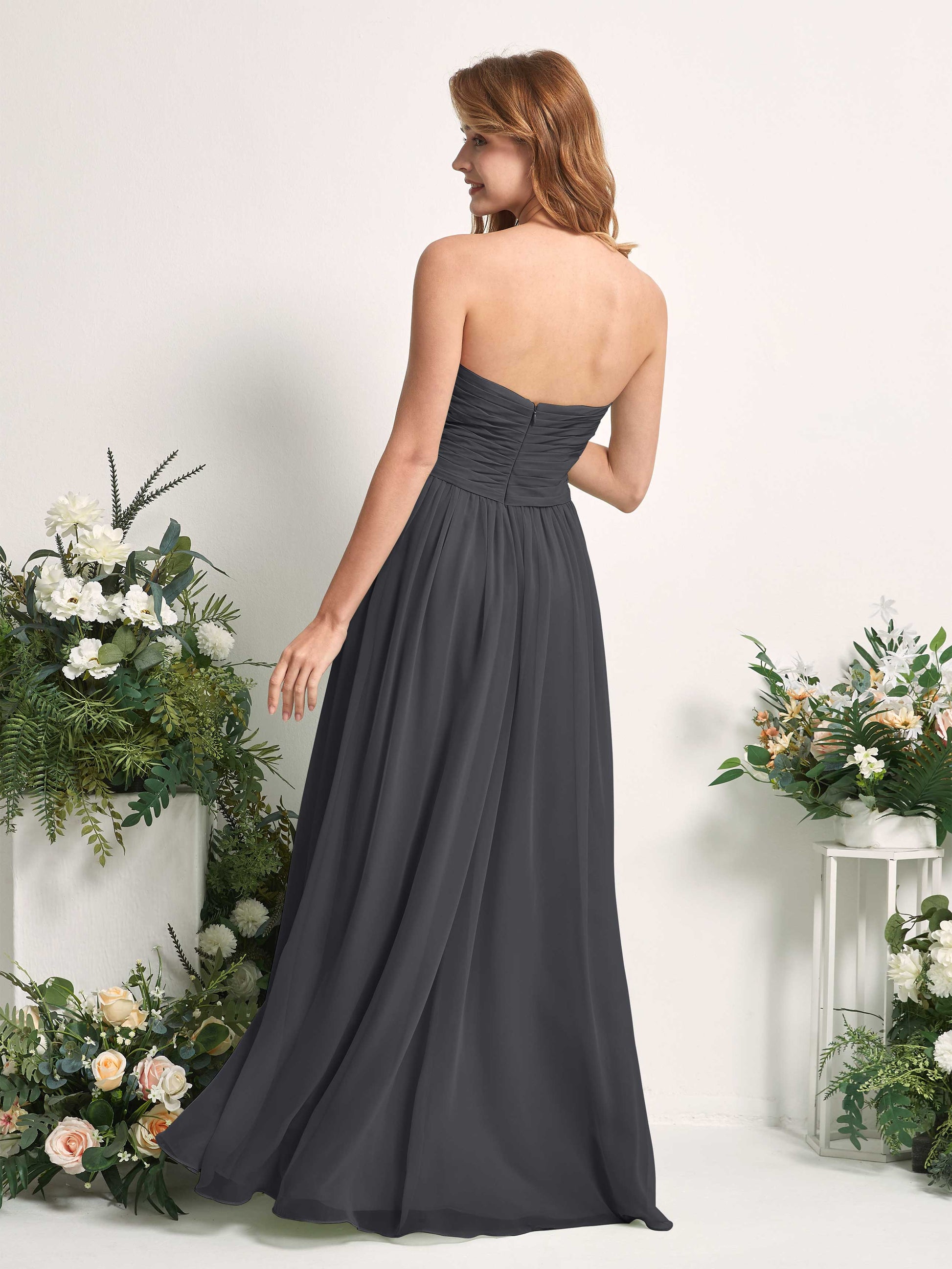 Elma Pewter Sleeveless Maxi Dress