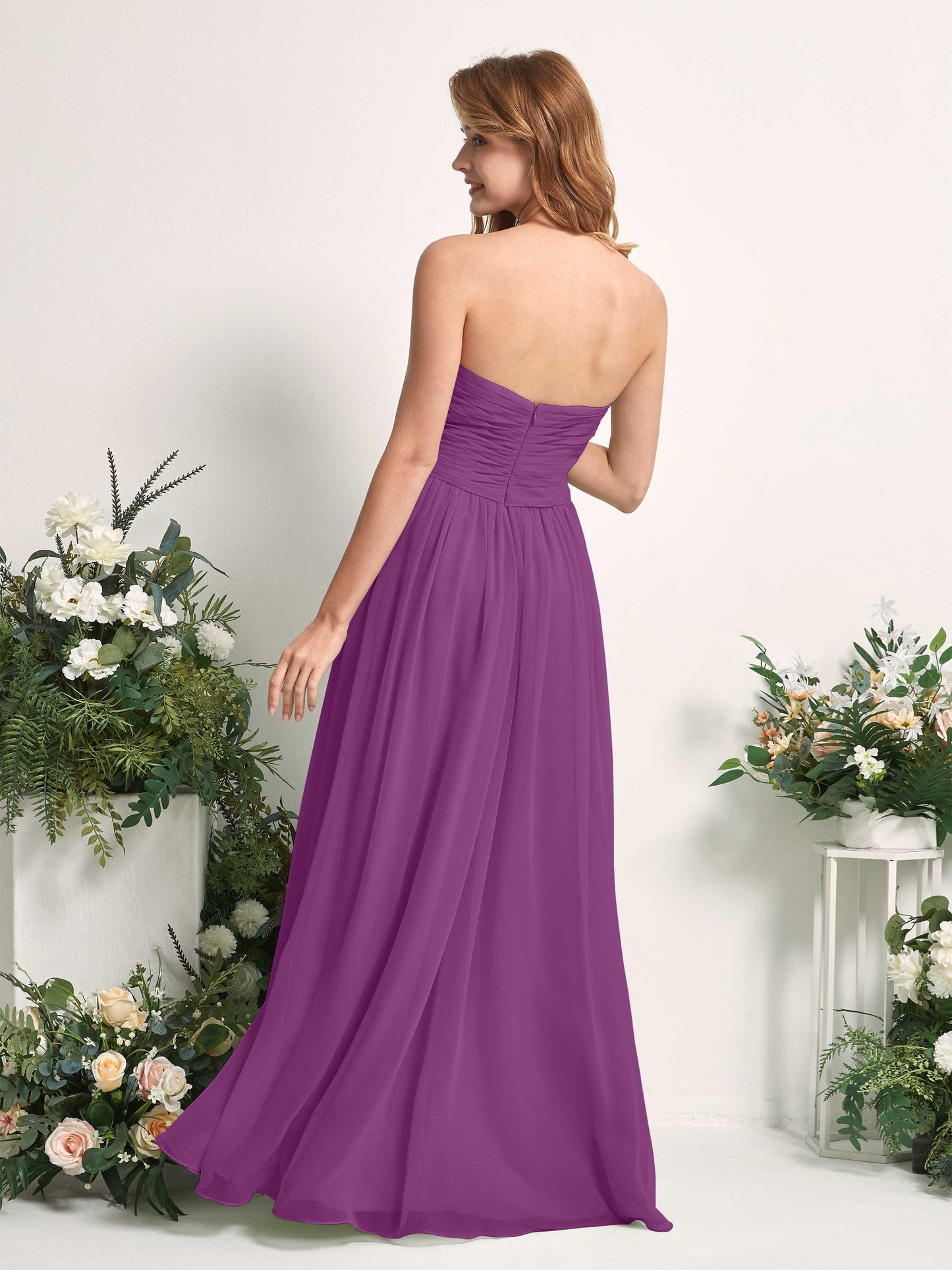 Elma Purple Sleeveless Maxi Dress