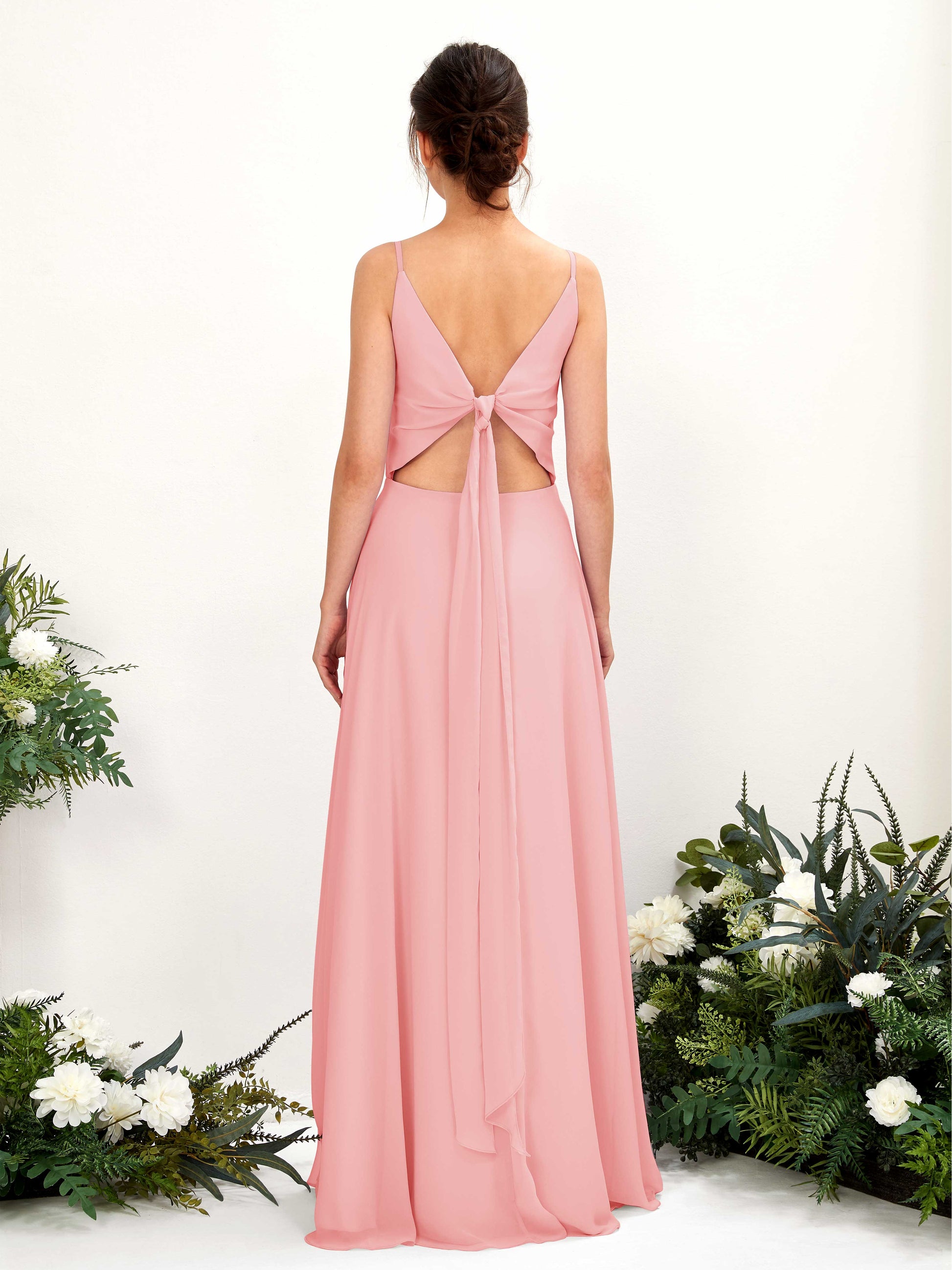 Elsa Ballet Pink Sleeveless Maxi Dress