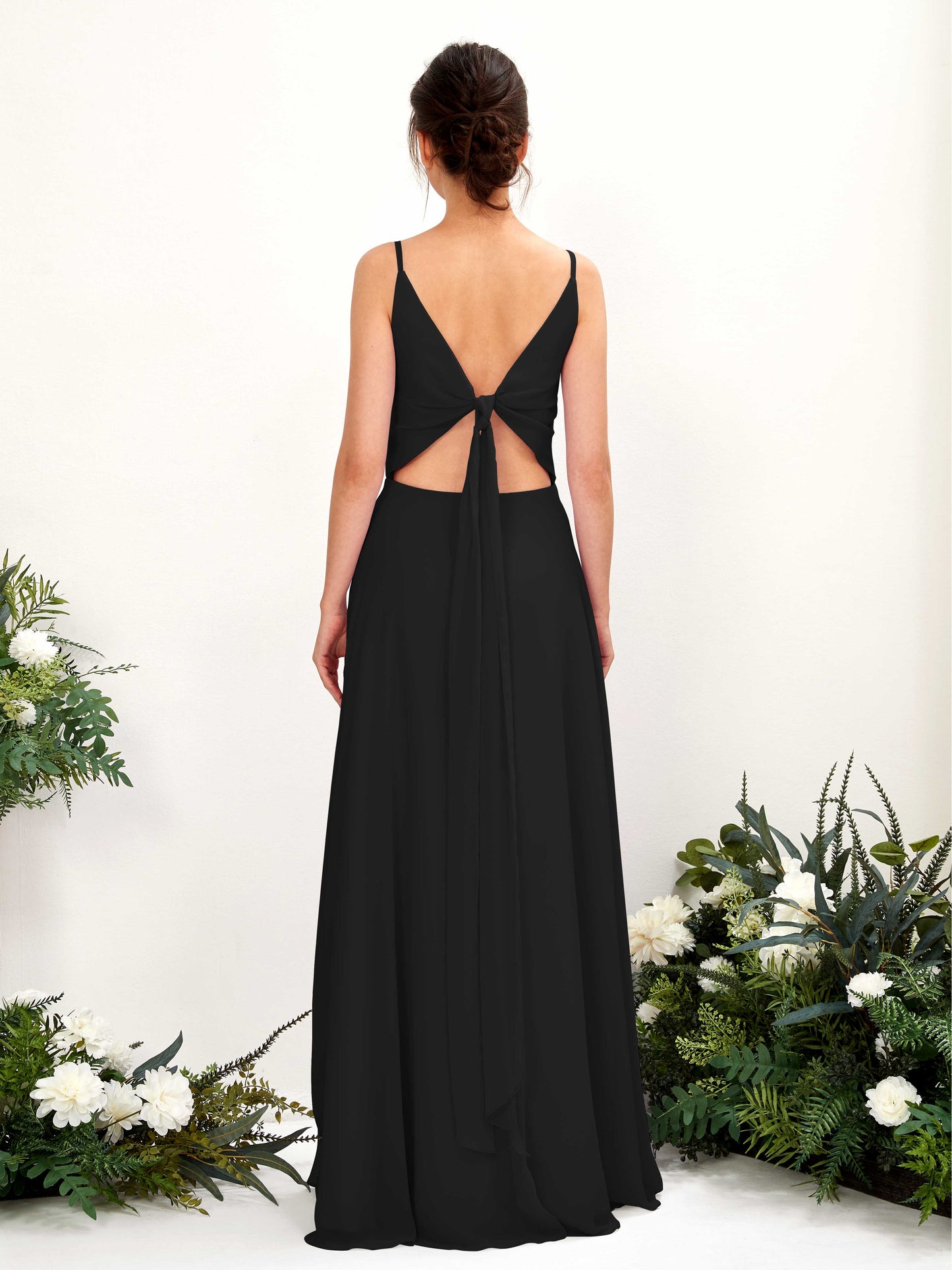 Elsa Black Sleeveless Maxi Dress