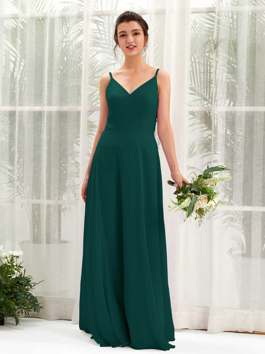 Elsa Dark Emerald Sleeveless Maxi Dress