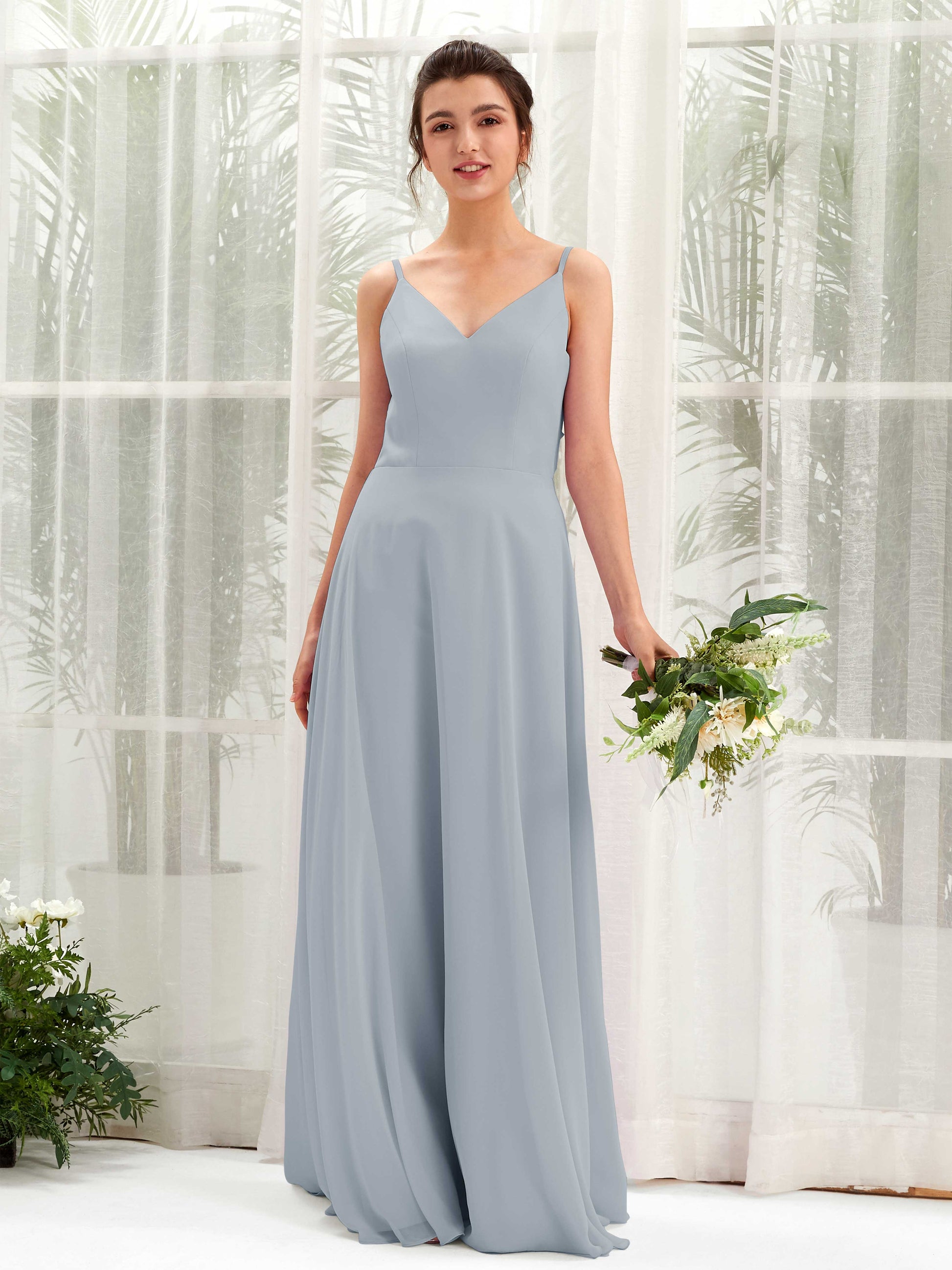 Elsa Dusty Blue-Upgrade Sleeveless Maxi Dress