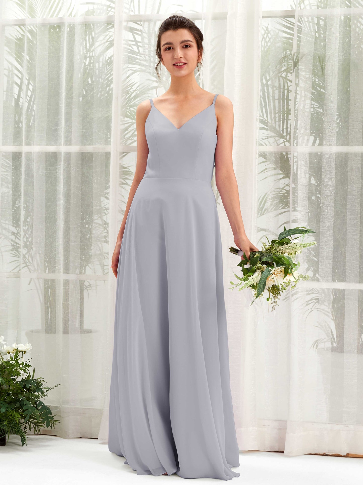 Elsa Dusty Lavender Sleeveless Maxi Dress