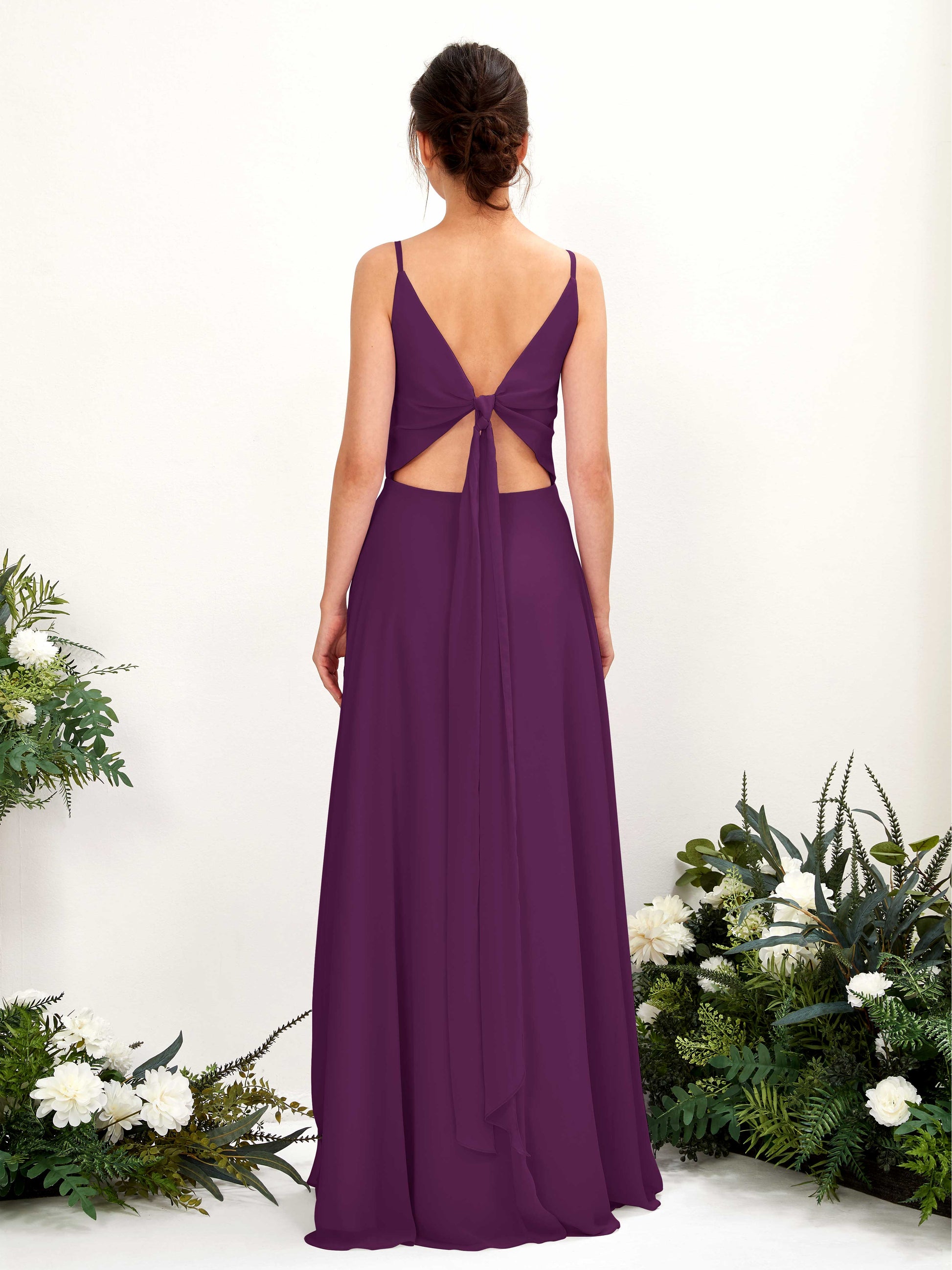 Elsa Grape Sleeveless Maxi Dress