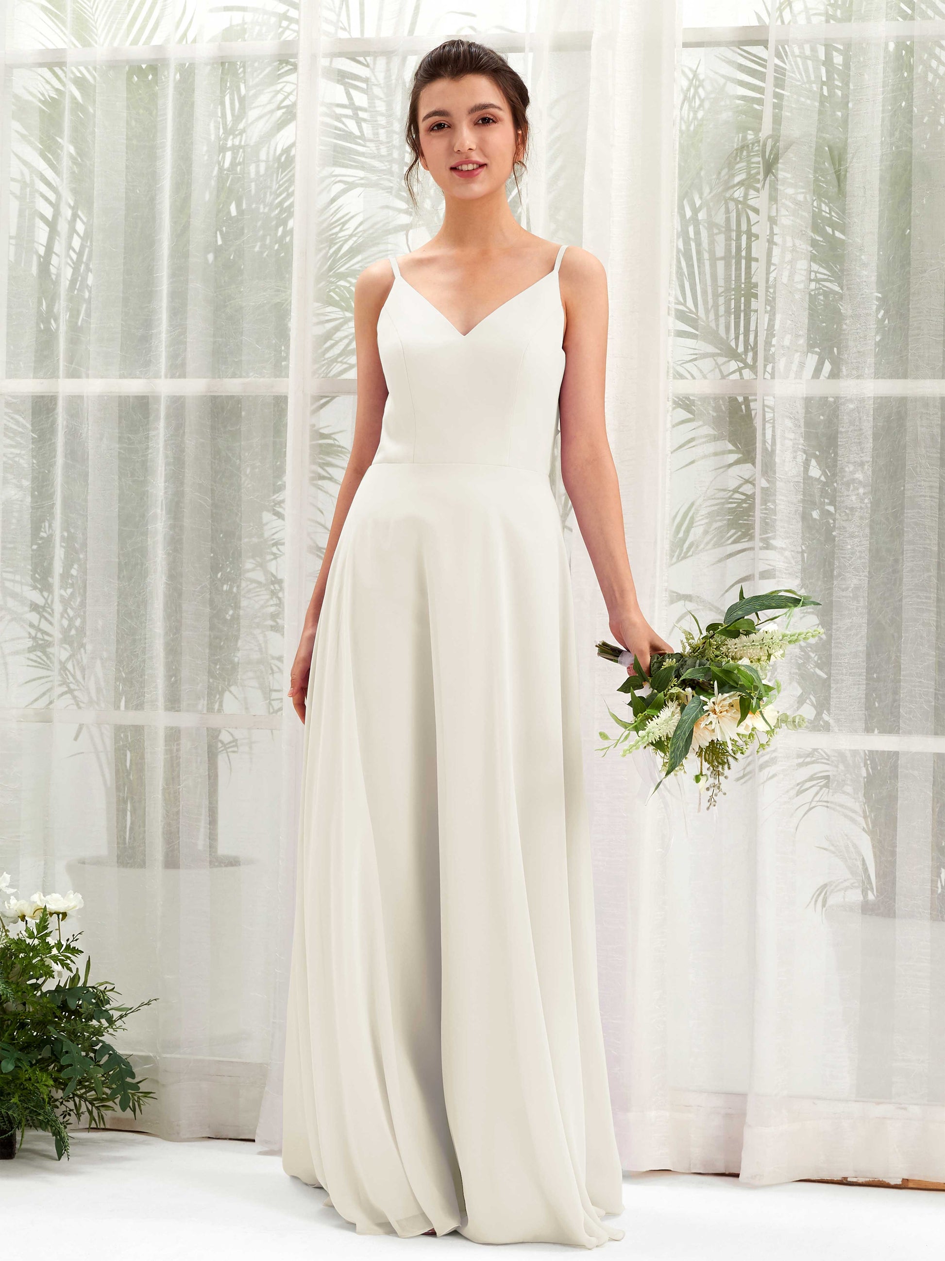 Elsa Ivory Sleeveless Maxi Dress