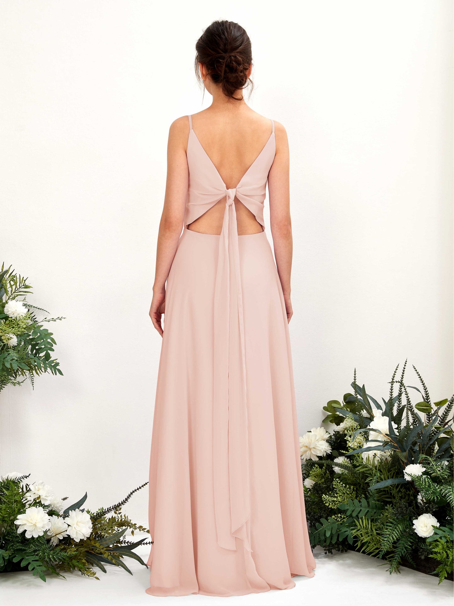 Elsa Pearl Pink Sleeveless Maxi Dress