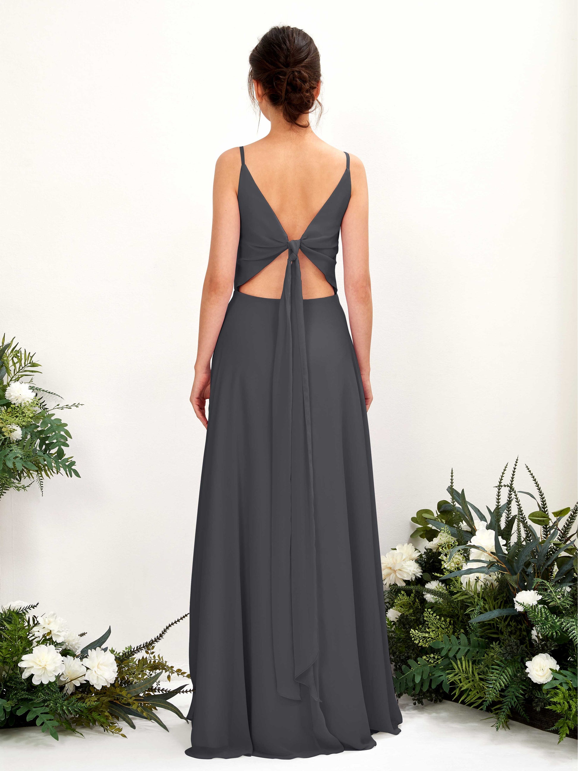 Elsa Pewter Sleeveless Maxi Dress