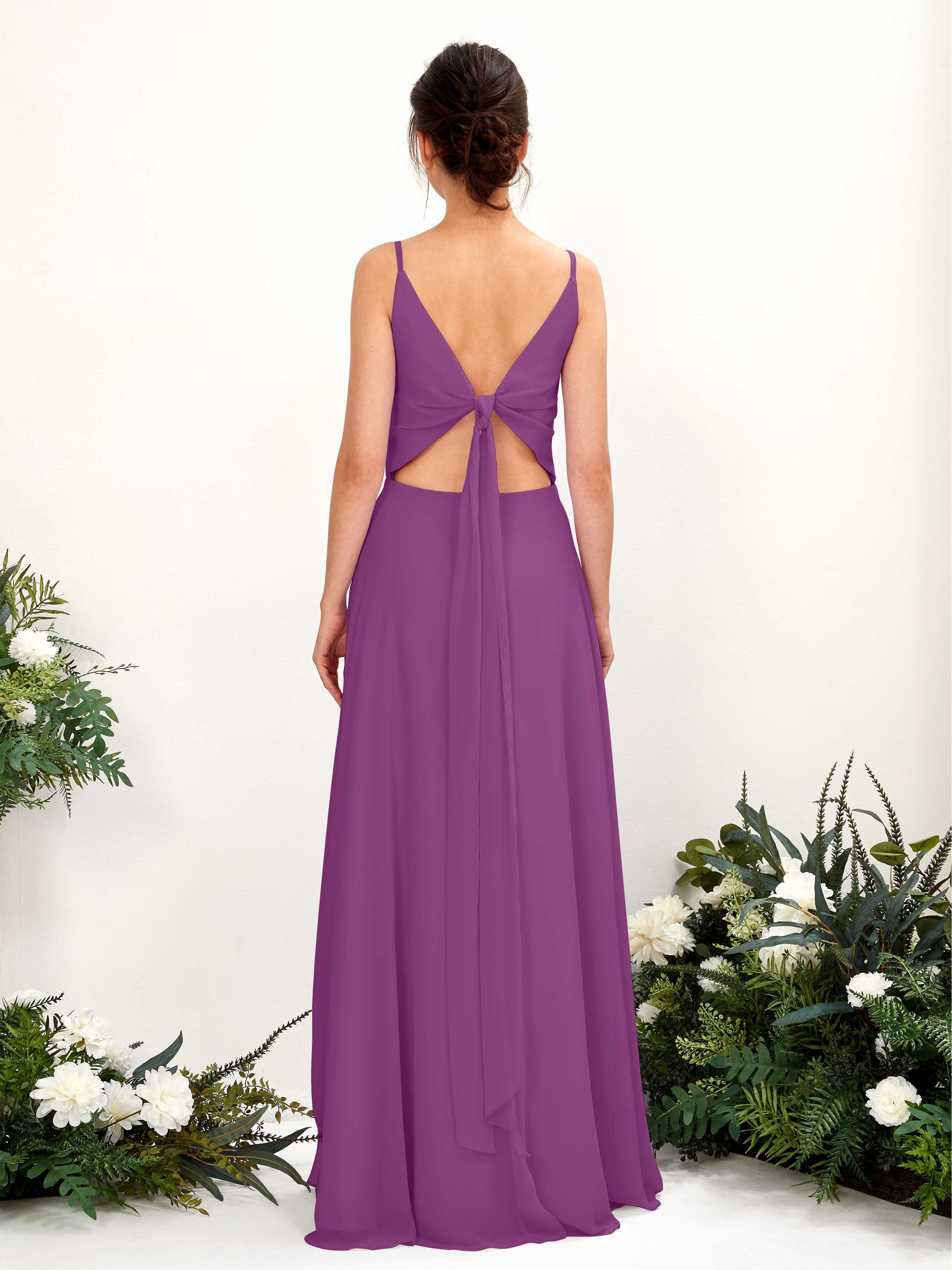 Elsa Purple Sleeveless Maxi Dress