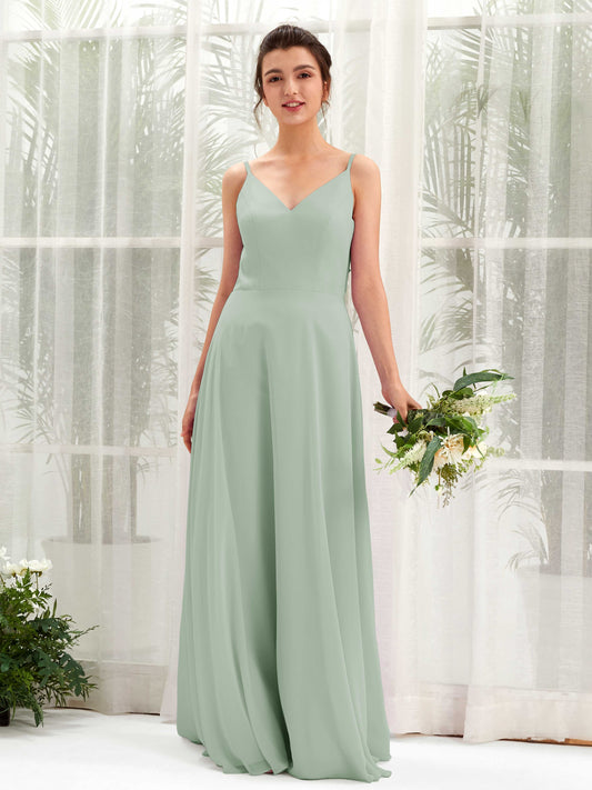 Elsa Sage Green Sleeveless Maxi Dress