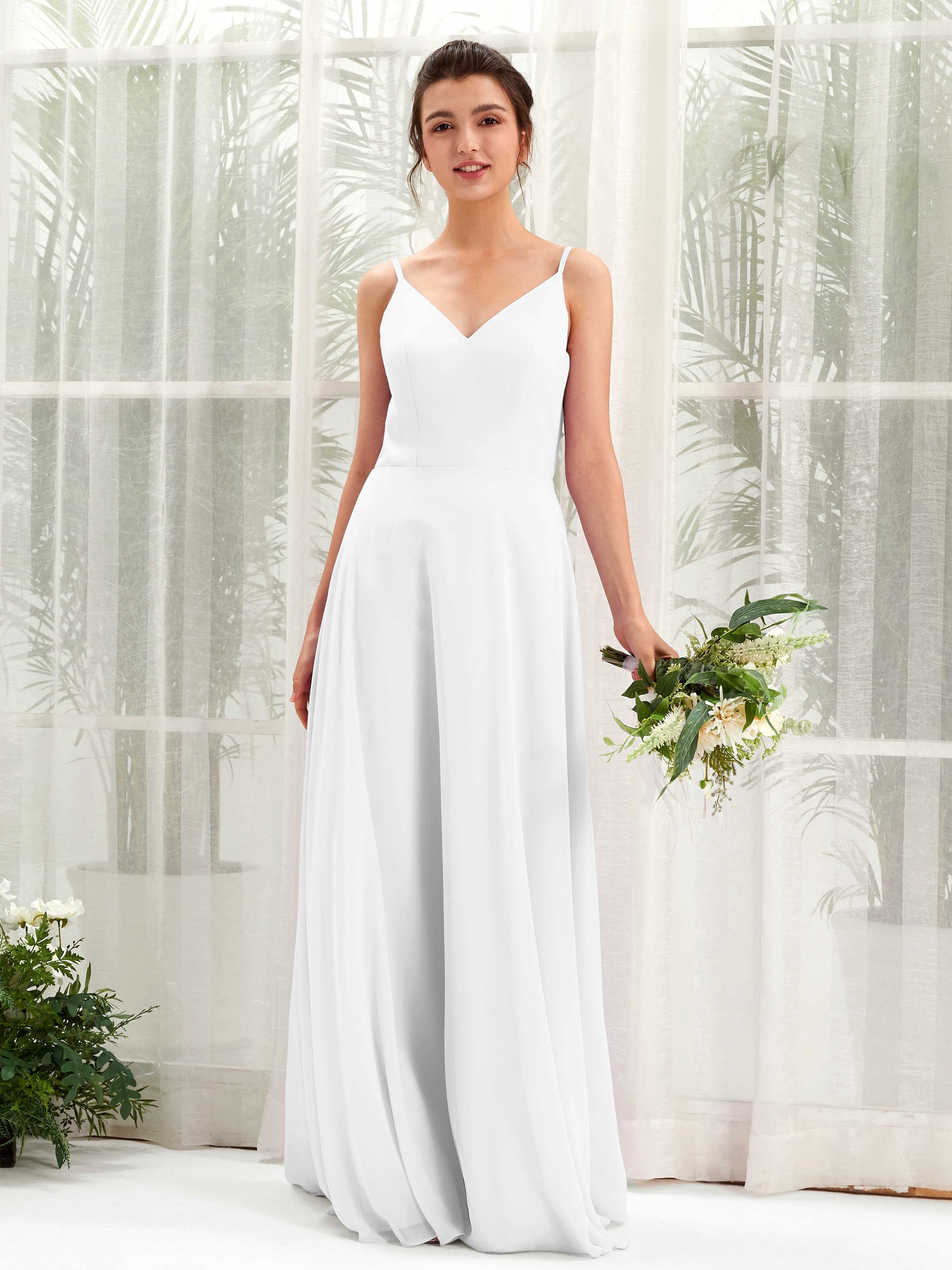 Elsa White Sleeveless Maxi Dress