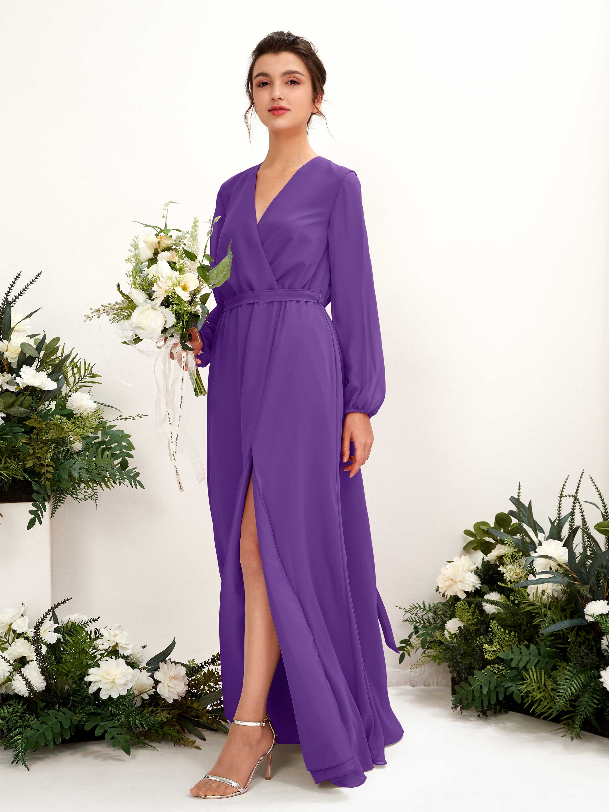 Elsie Regency Long Sleeve Maxi Dress