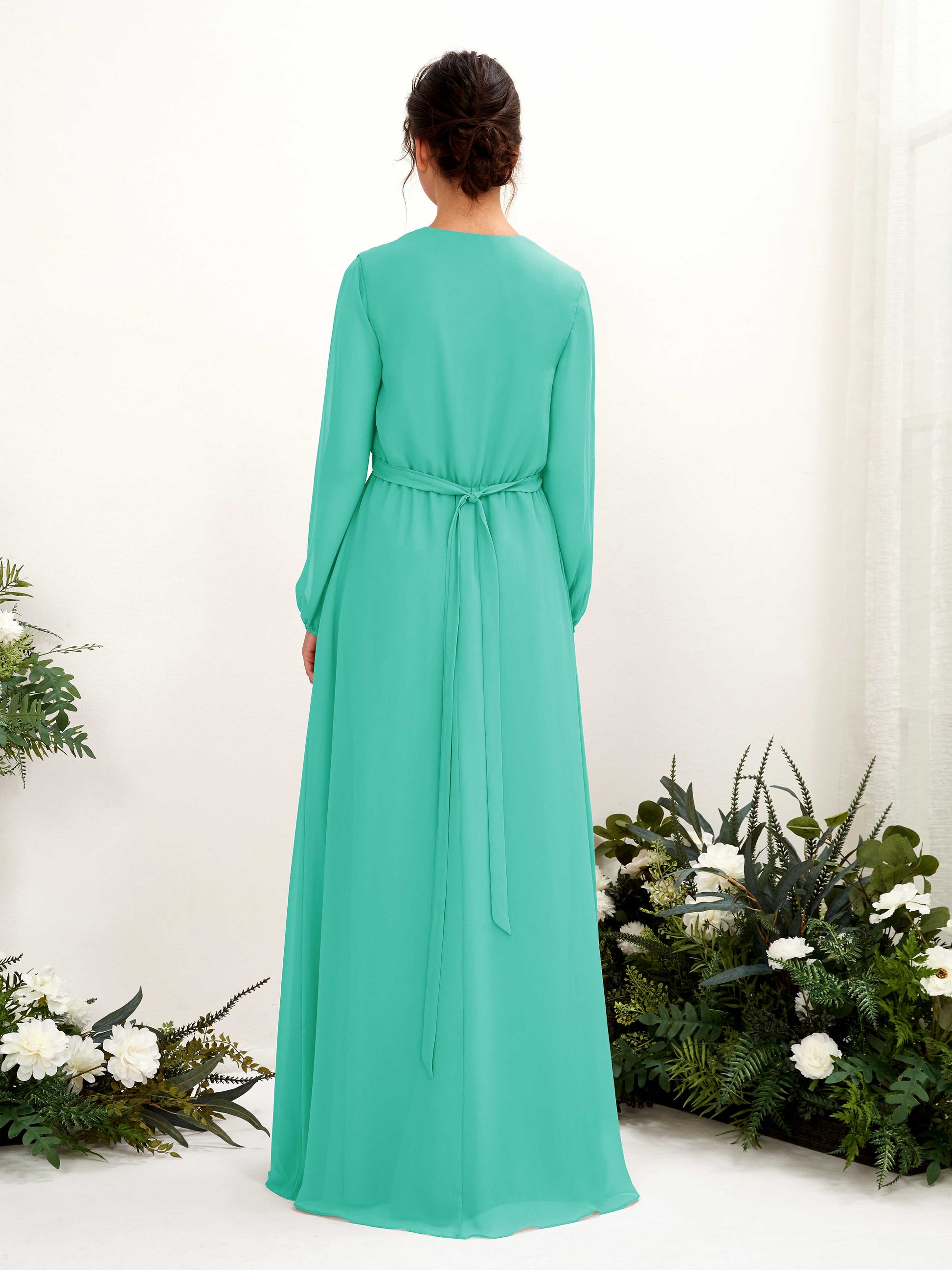 Elsie Tiffany Long Sleeve Maxi Dress