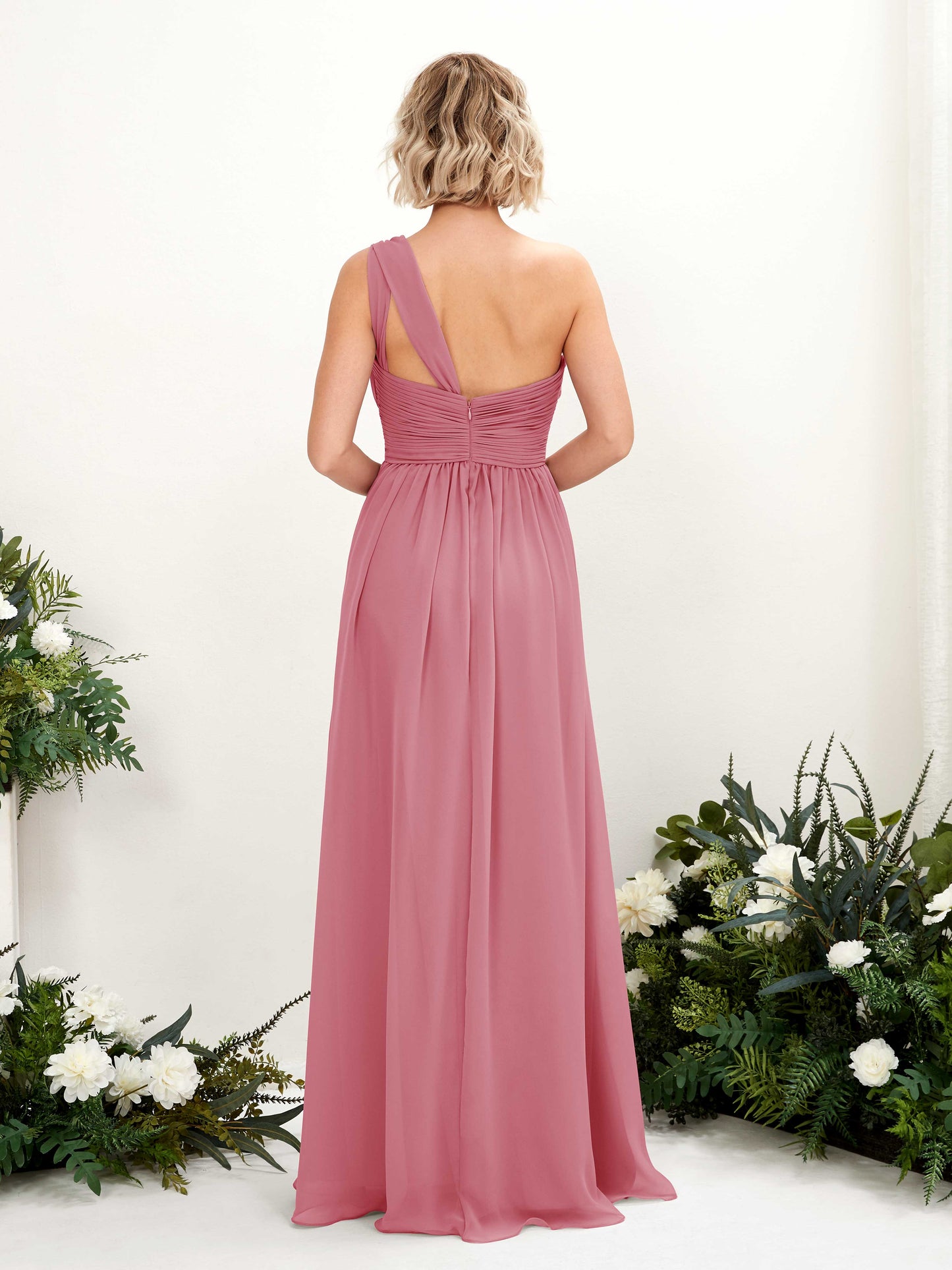 Flaze Desert Rose One Shoulder Maxi Dress