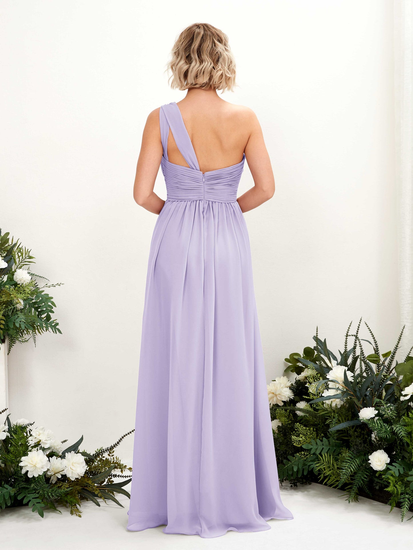 Flaze Lilac One Shoulder Maxi Dress