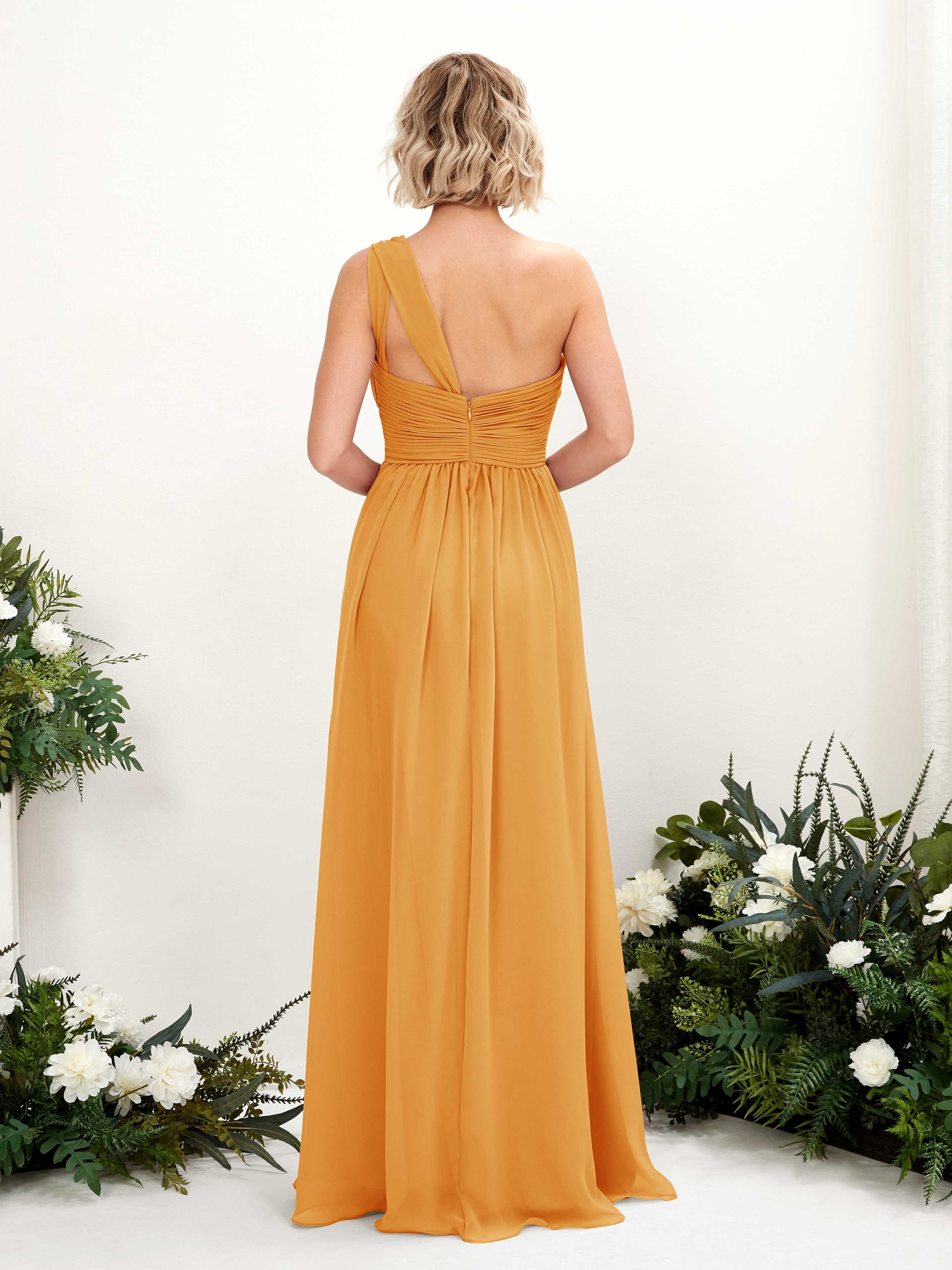 Flaze Mango One Shoulder Maxi Dress