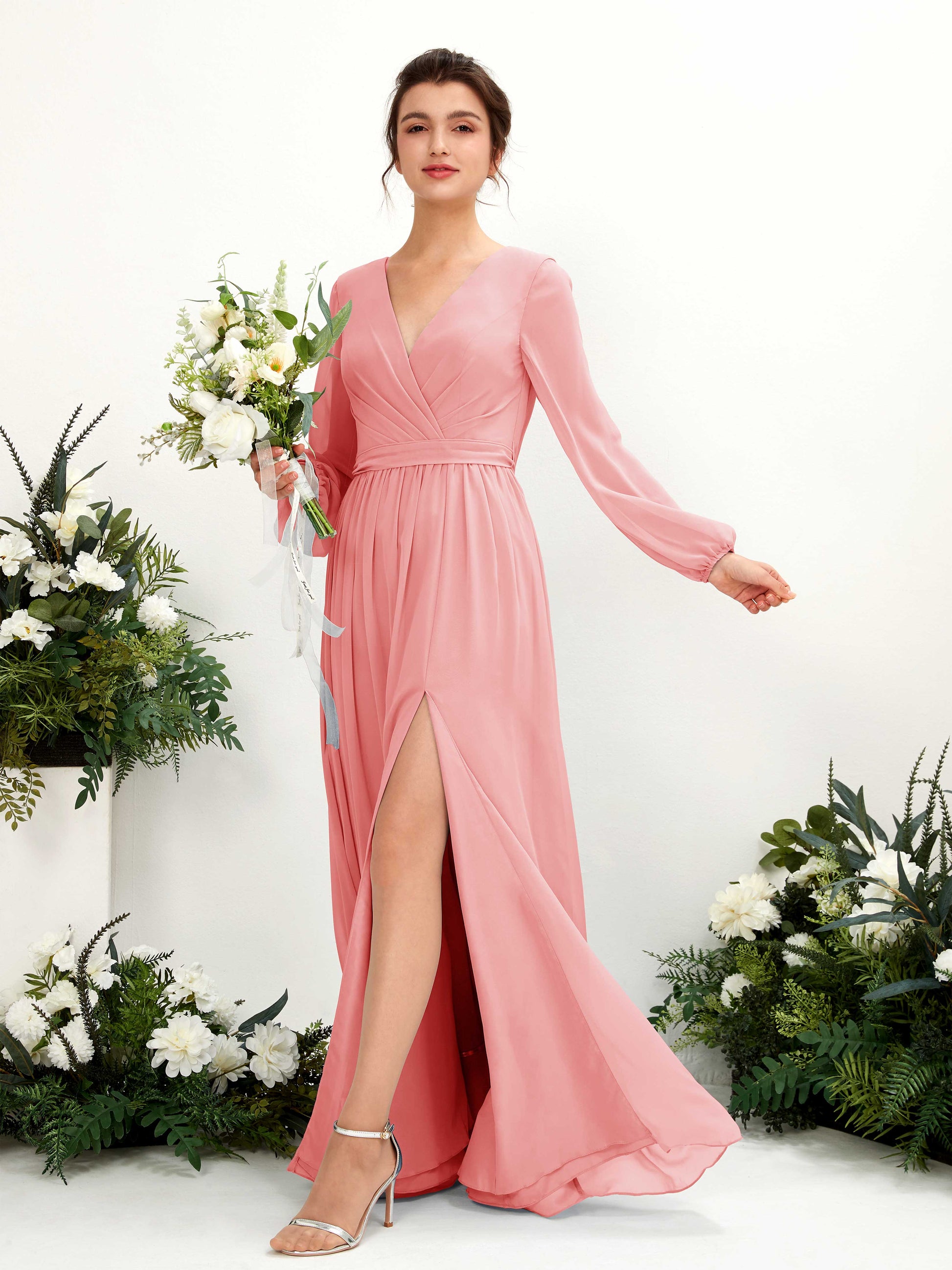 Ginny Ballet Pink Maxi Dress