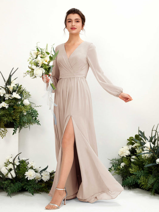 Ginny Champagne Maxi Dress