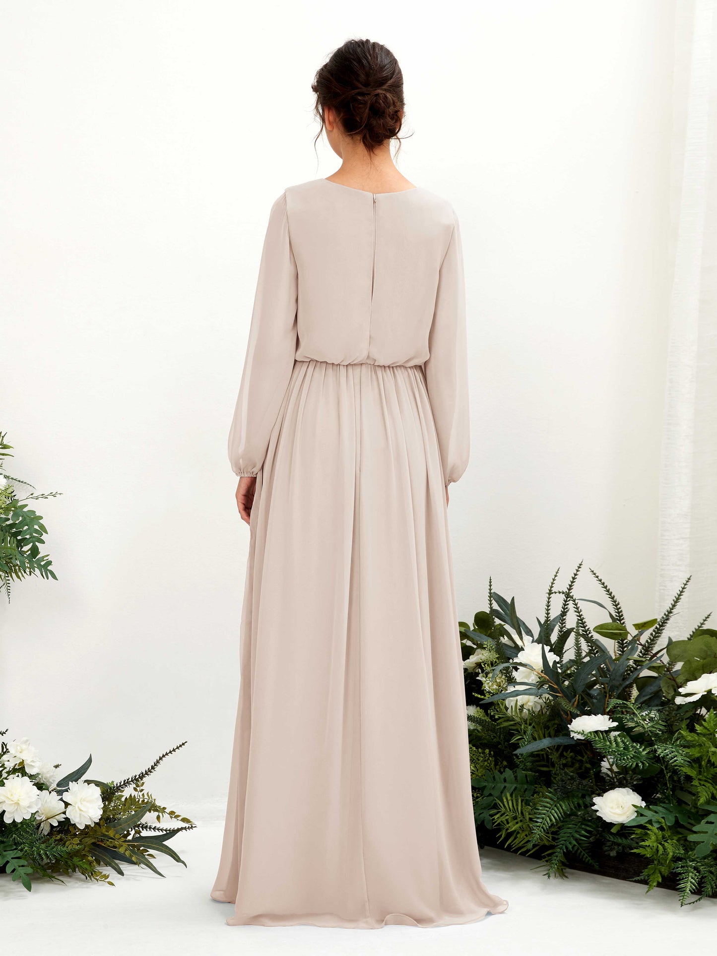 Ginny Champagne Maxi Dress