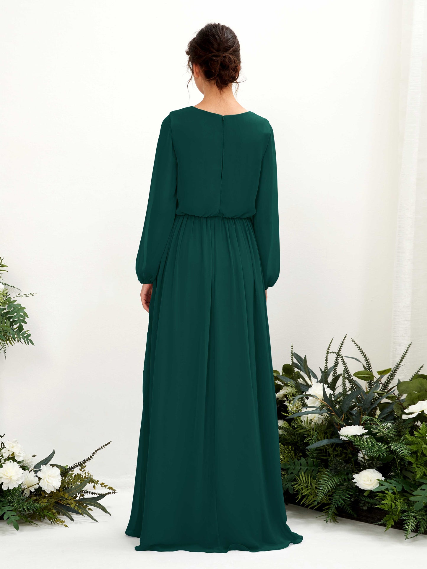 Ginny Dark Emerald Maxi Dress