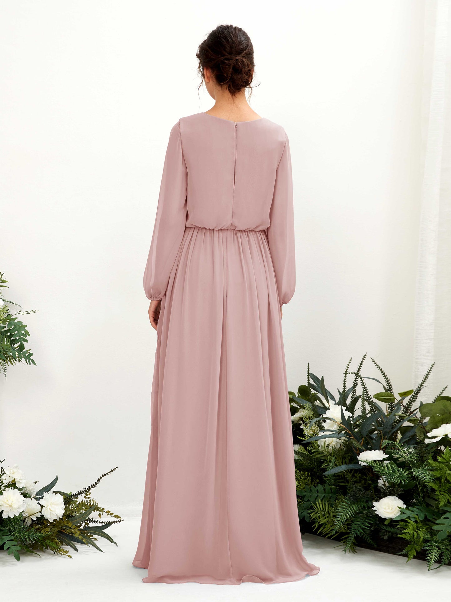 Ginny Dusty Rose Maxi Dress