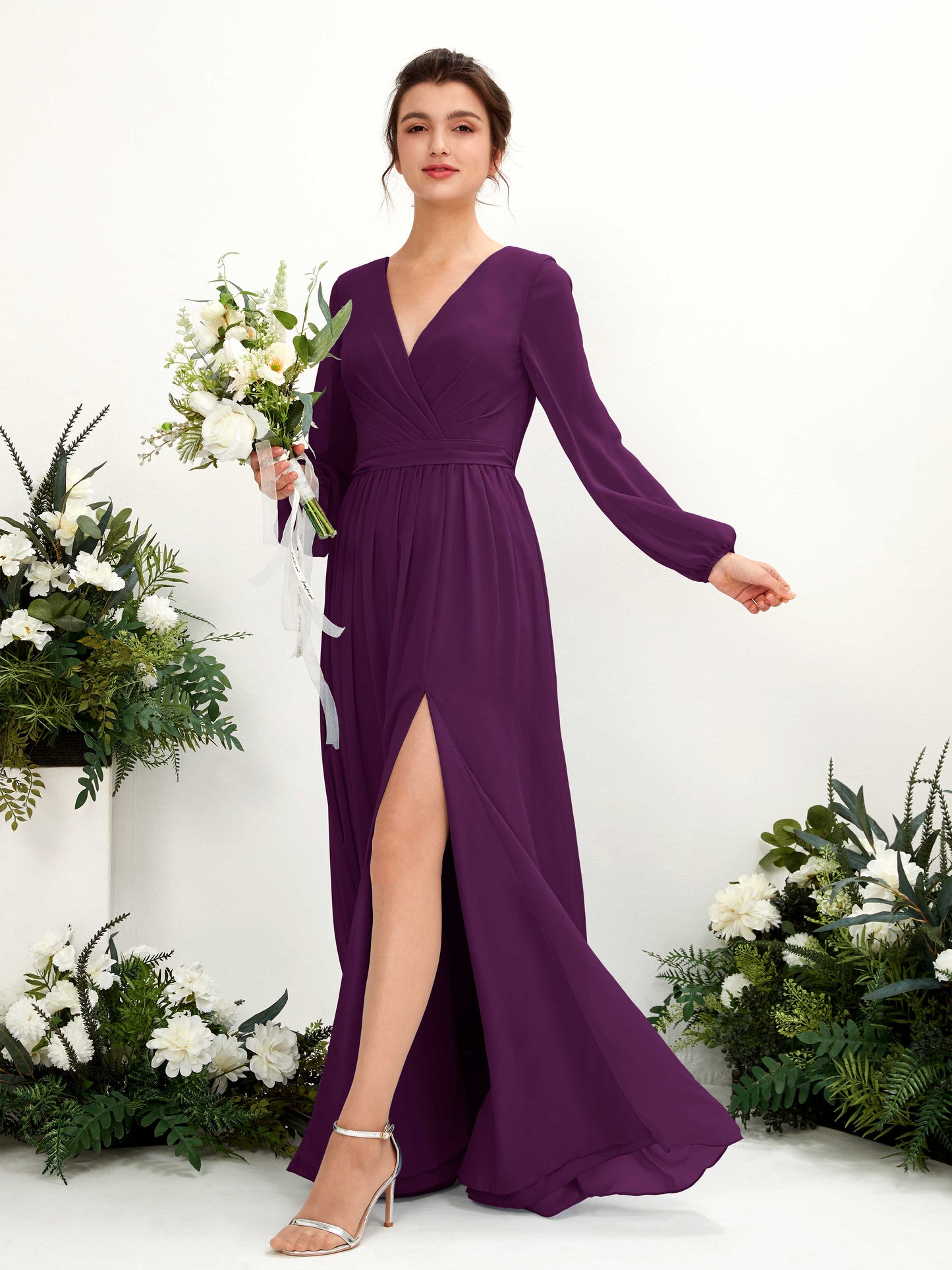 Ginny Grape Maxi Dress