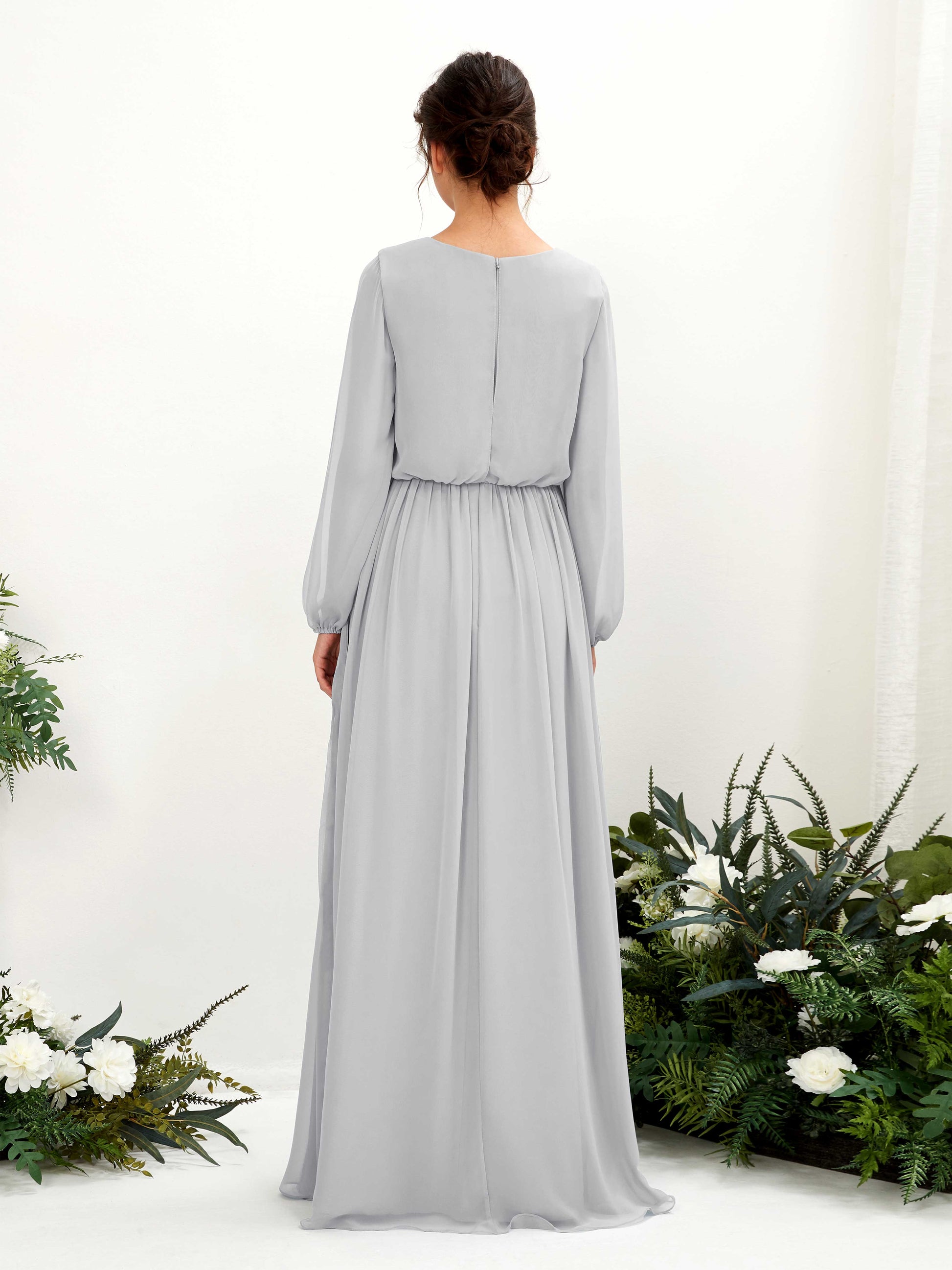 Ginny Silver Maxi Dress