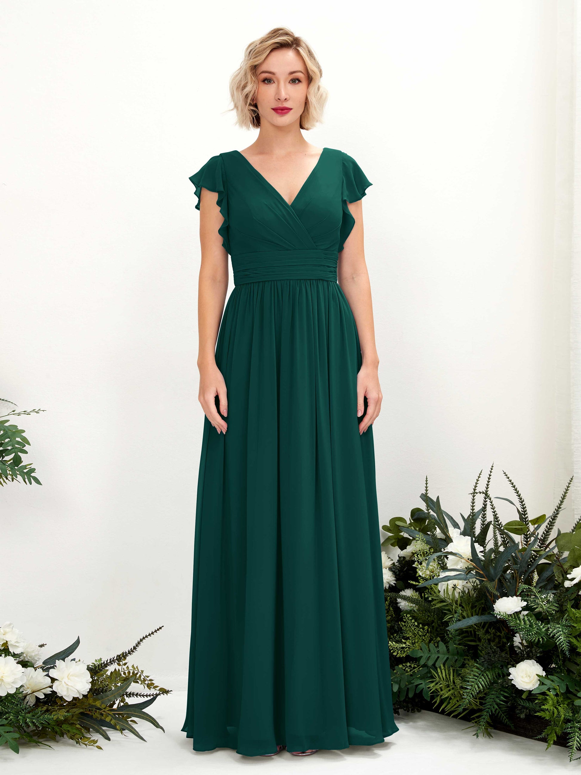 Grino Dark Emerald Maxi Dress