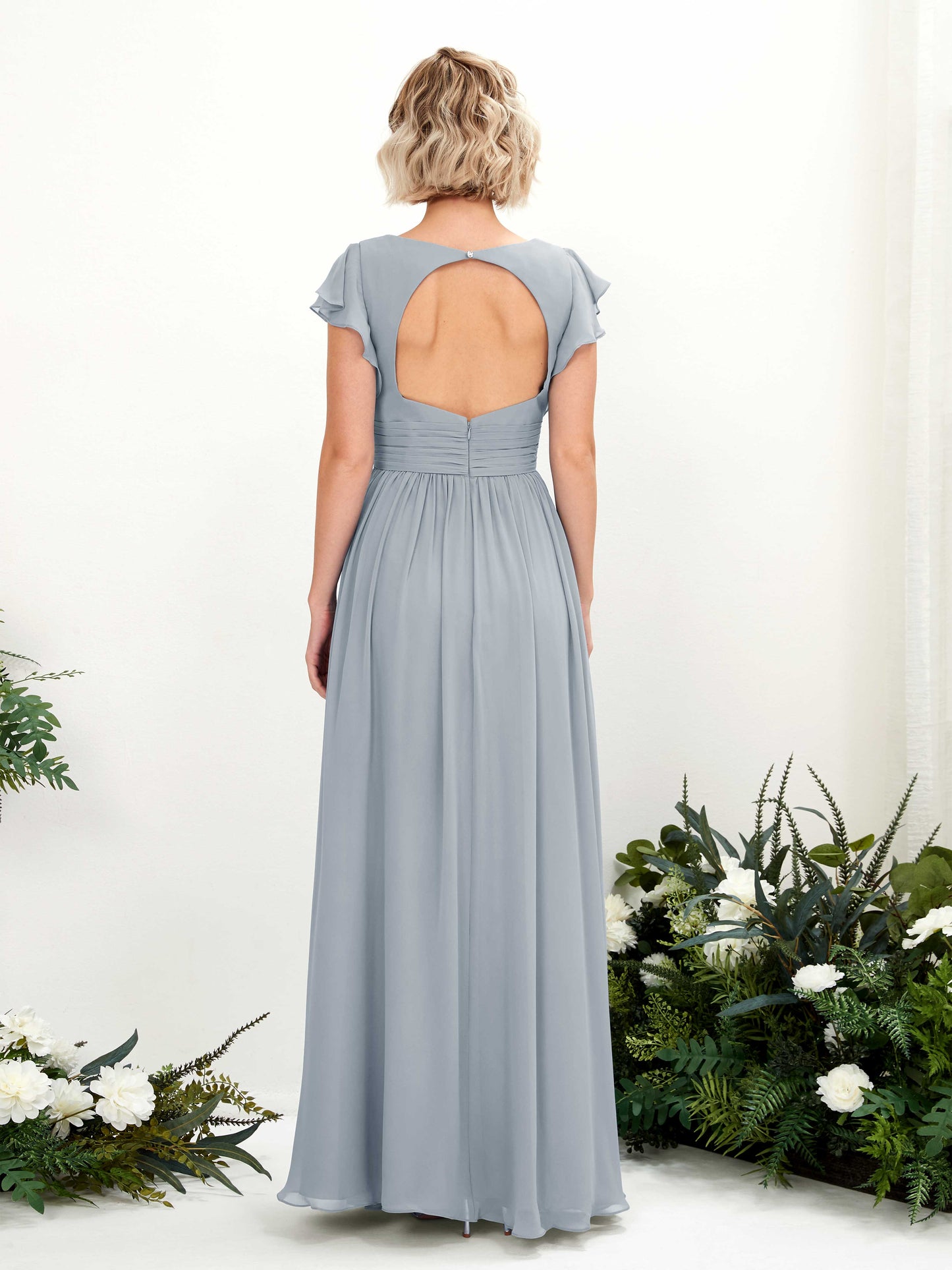 Grino Dusty Blue-Upgrade Maxi Dress