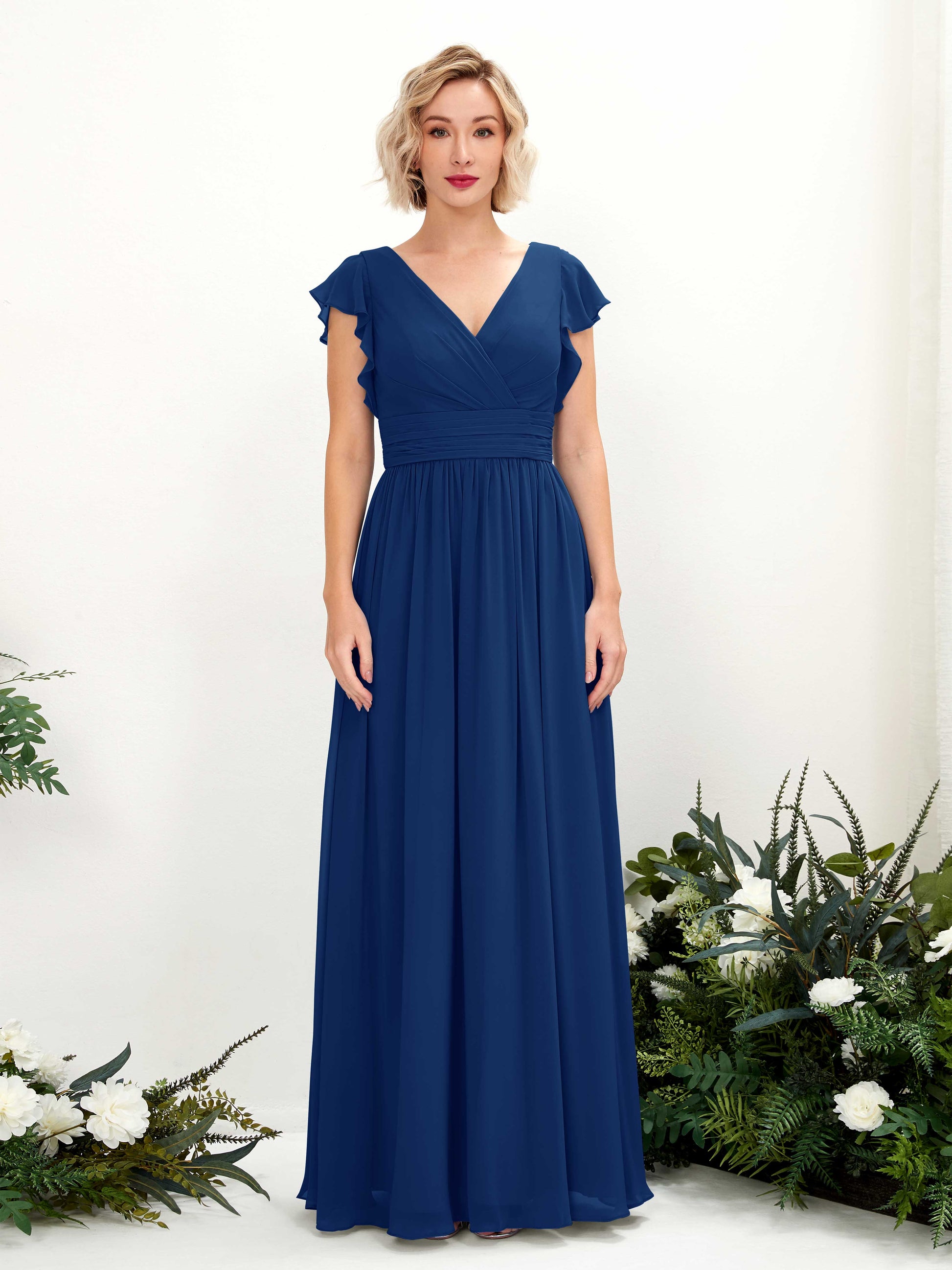 Grino Royal Blue Maxi Dress