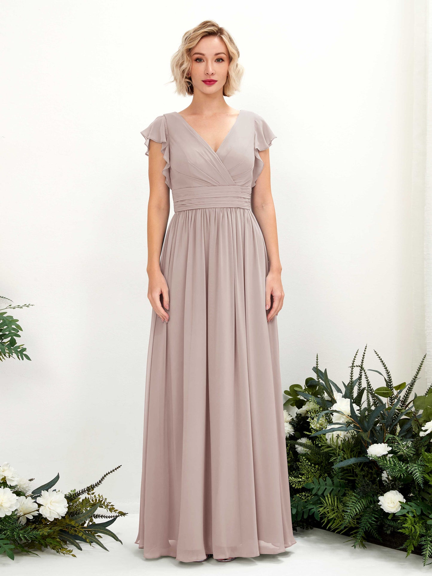 Grino Taupe Maxi Dress