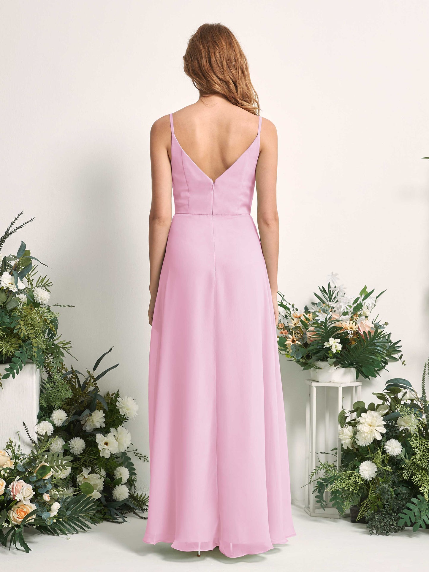 Hannah Candy Pink Sleeveless Maxi Dress