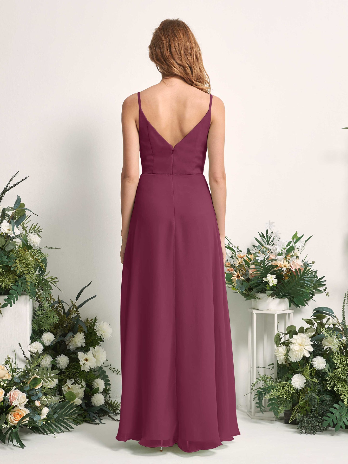 Hannah Chianti Sleeveless Maxi Dress